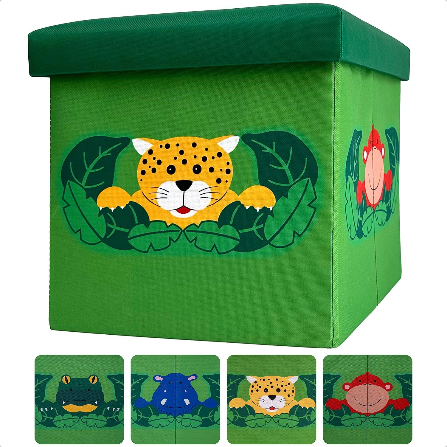 WIESEN.design Spielzeugtruhe 33L, Spielzeugkiste mit Deckel, günstig online kaufen