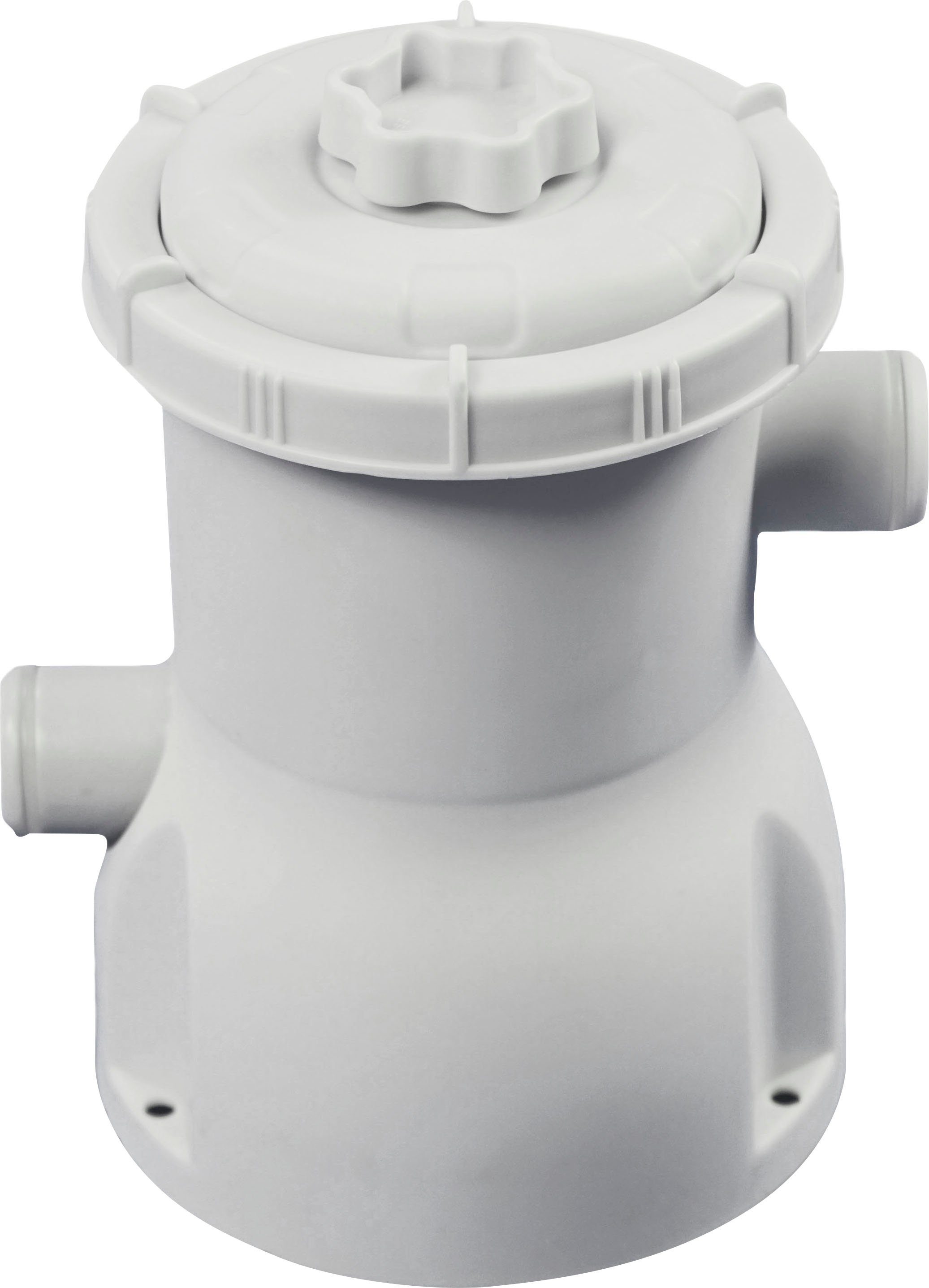 EXIT Framepool inkl. Sonnensegel (Set, 4-tlg), ØxH: 360x76 cm, mit Kartuschen-Filterpumpe & Filterkartusche