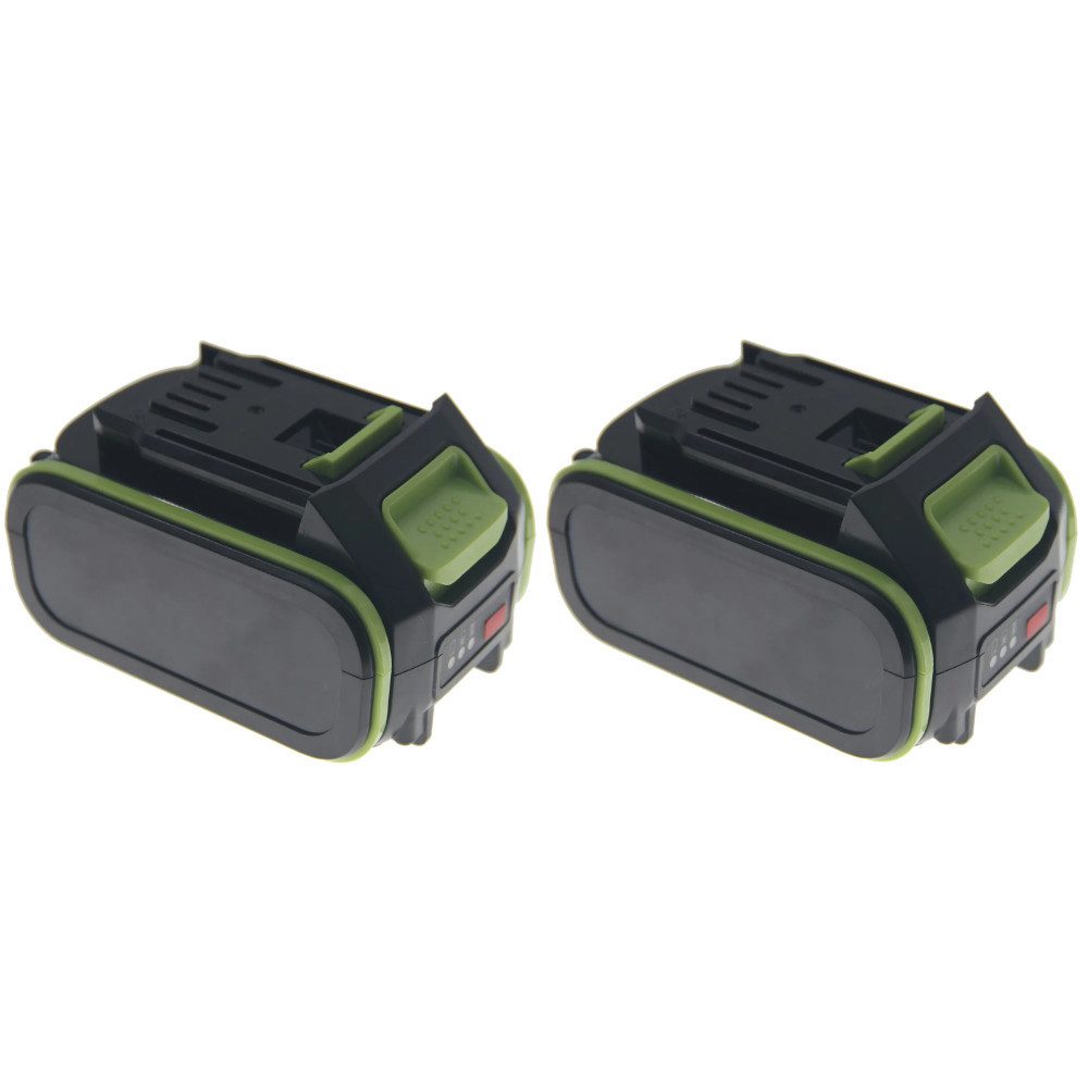 Trade-Shop 2x Akku passend für Kress KU066, KU211, KU270S, KU390, KU520, KU800 Akku Li-Ion 3000 mAh (20 V)