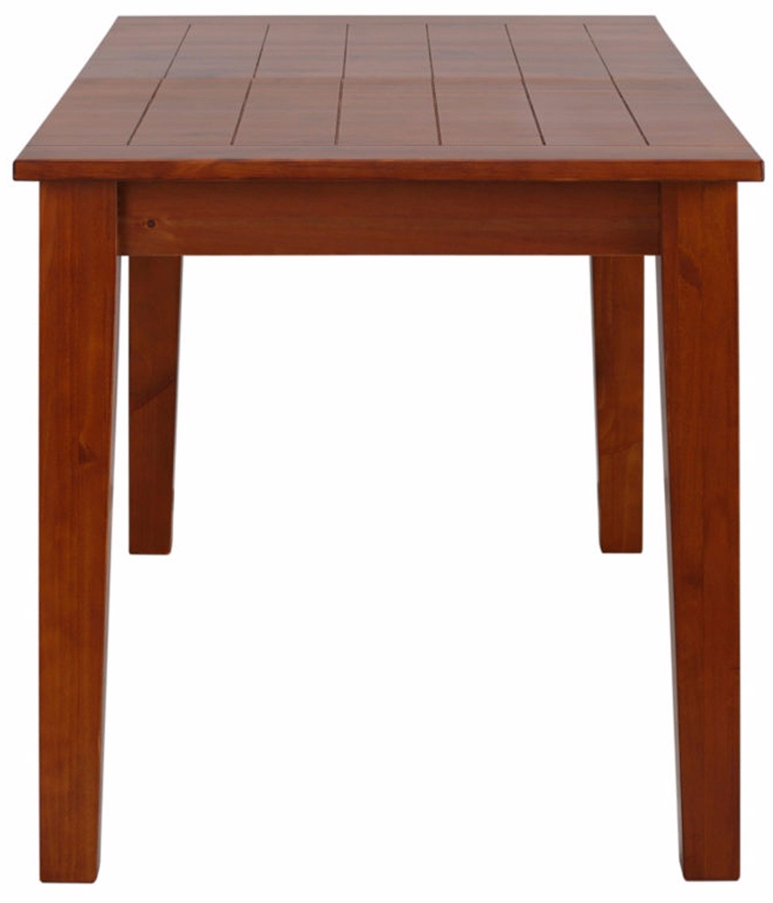 loft24 Esstisch Amarillo - Esszimmertisch Küchentisch Tisch Speisetisch, Tisch mit Verlängerung, 150 cm, Massivholz, Kiefer, Landhaus – Bild 3 von 5