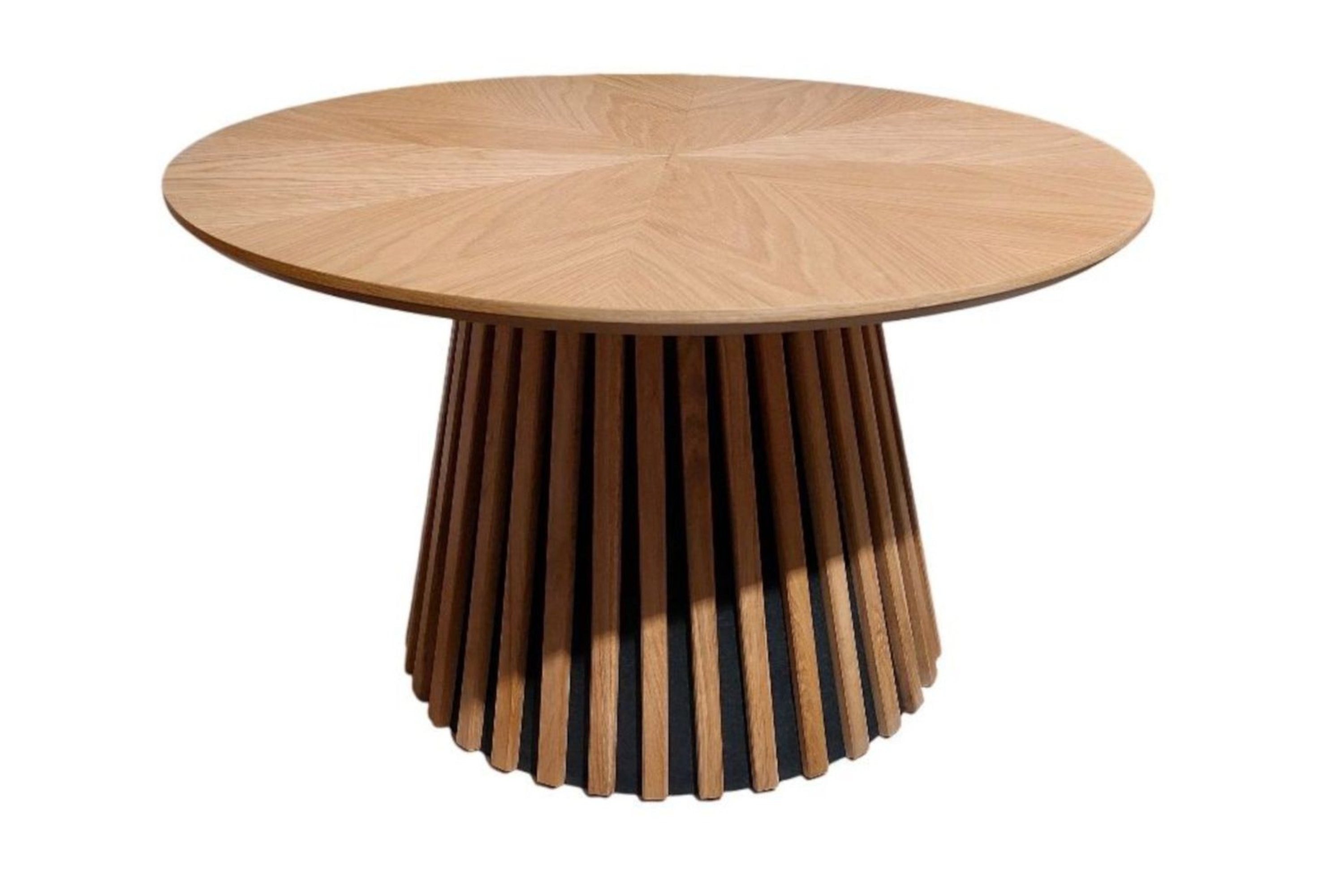 Robas Lund Couchtisch KARACHI, Couchtisch Eiche furniert natur lackiert 75x45x75 cm