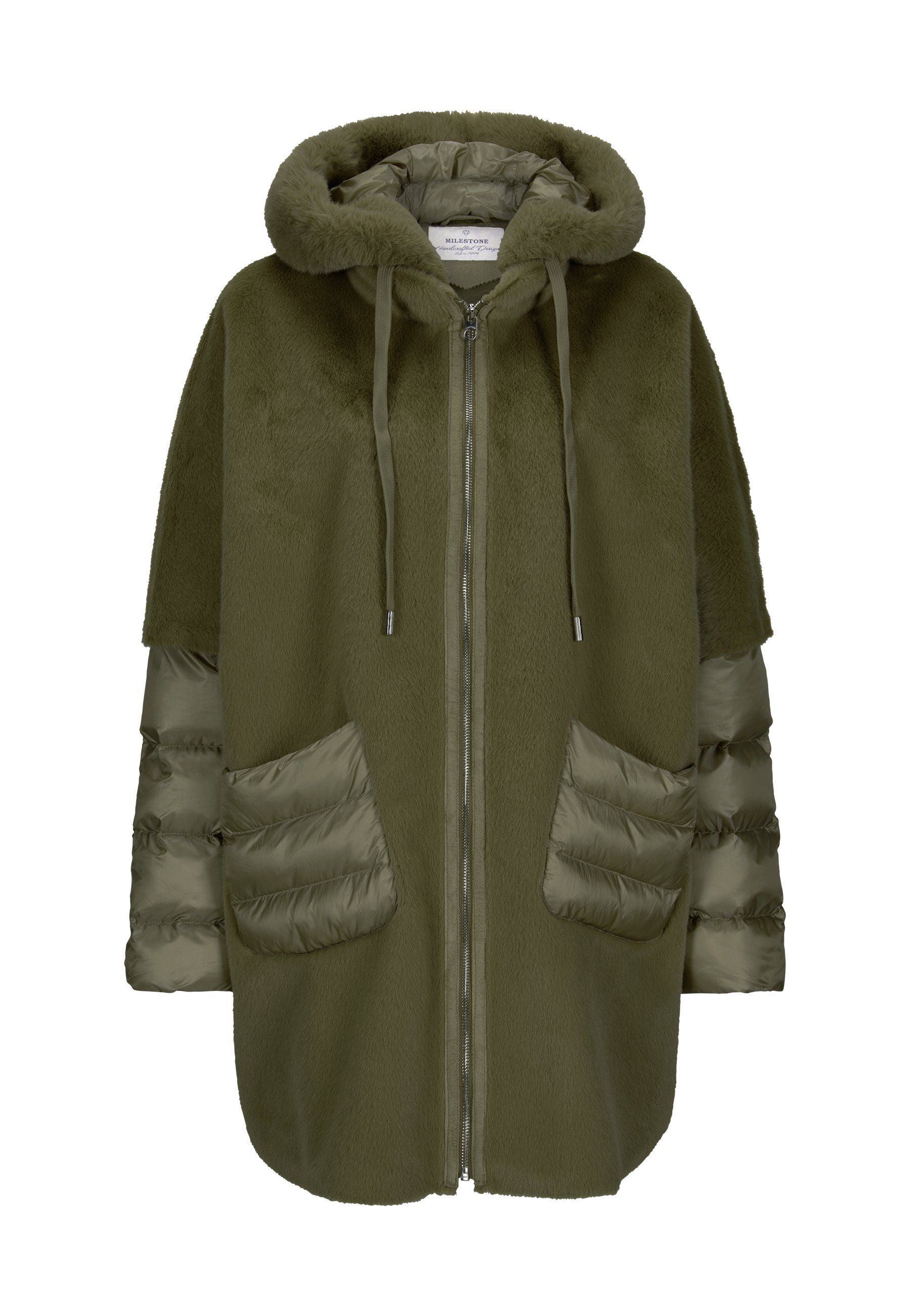 Milestone Cape MSSunny Damen Mantel Jacke Umhang feminin