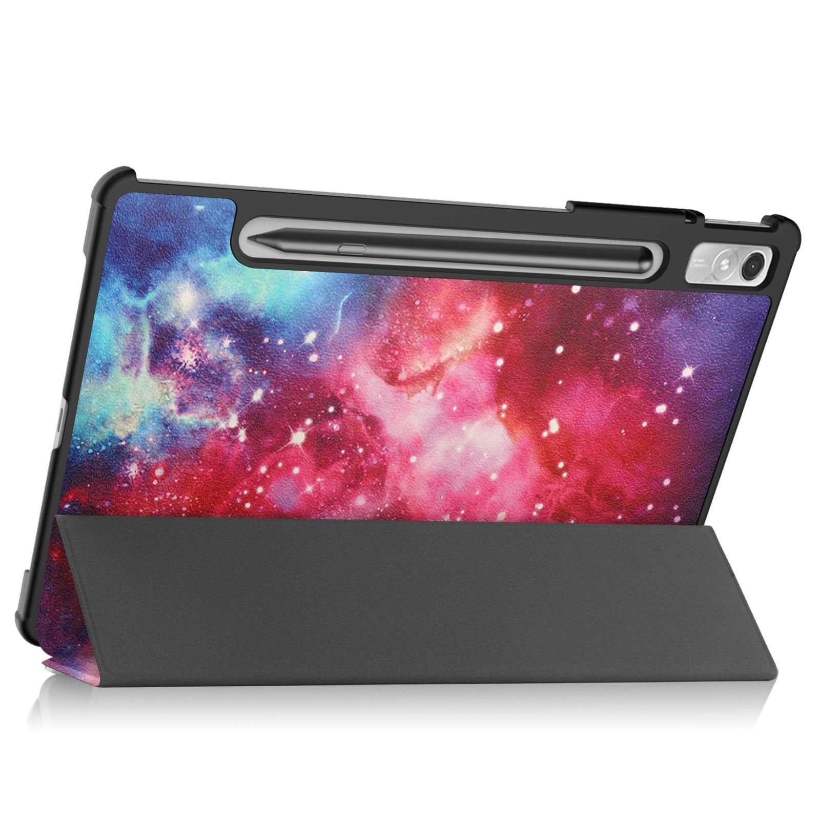 Lobwerk Tablet-Hülle Schutzhülle für Lenovo Tab P11 Pro 2. Gen, 2022 TB-132FU TB-138FC 11.2, Wake & Sleep Funktion, Sturzdämpfung, Aufstellfunktion
