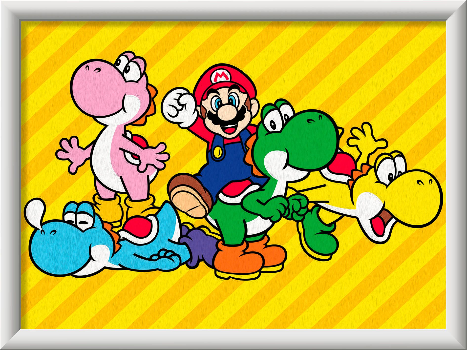 Ravensburger Malen nach Zahlen CreArt, Super Mario, Made in Europe