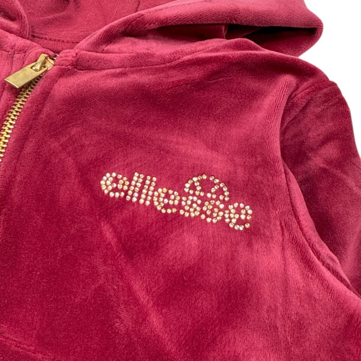 Ellesse Hausanzug ELLESSE Mädchen Jogginganzug Dark Pink 2/3 3/4 5/6 6/7 Jahre