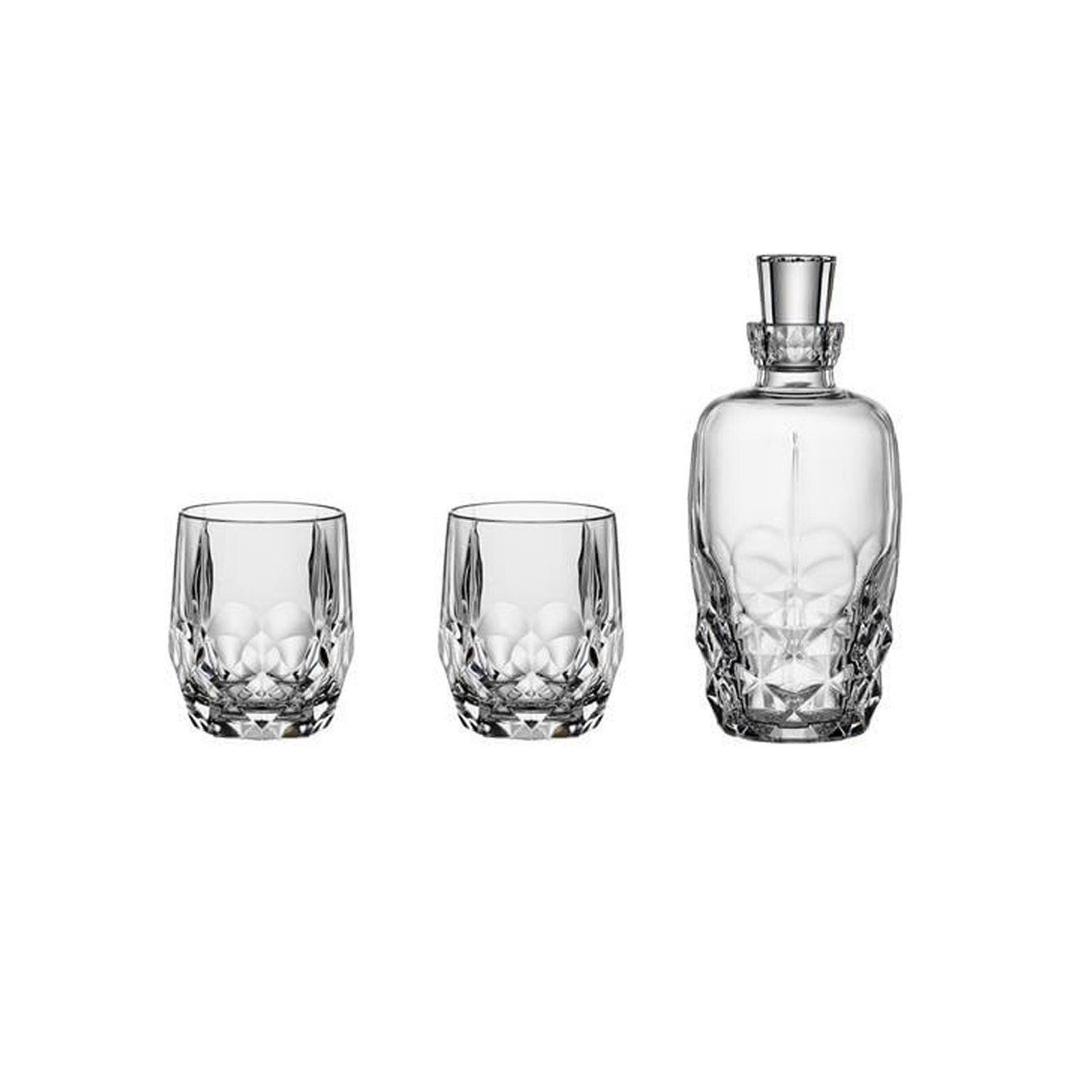 BOHEMIA SELECTION Whiskyglas Bar Selection Deluxe Whisky-Set 3er Set, Glas
