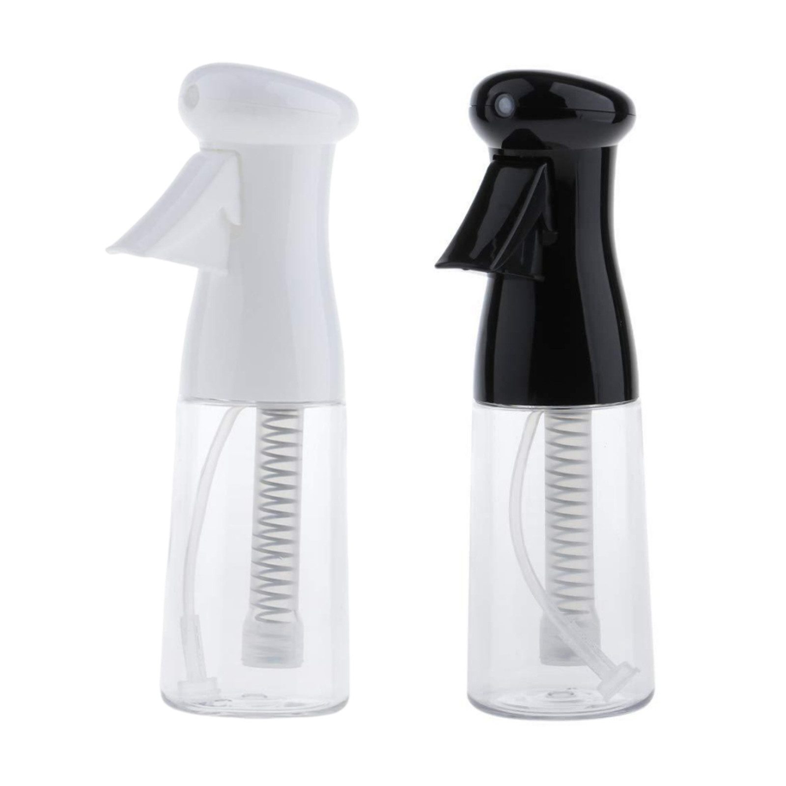 STILVORA Sprühflasche Nachfüllbare Sprühflasche mit feinem Sprühnebel für Pflanzen&Kosmetik, (200 ml 2 Stück Ergonomisches Design, 2-tlg., Großes Öffnungsdesign sicherer Bajonettverschluss verhindert Auslaufen), für Hautpflege Haarstyling Pflanzenbewässerung Reinigung und Reisen