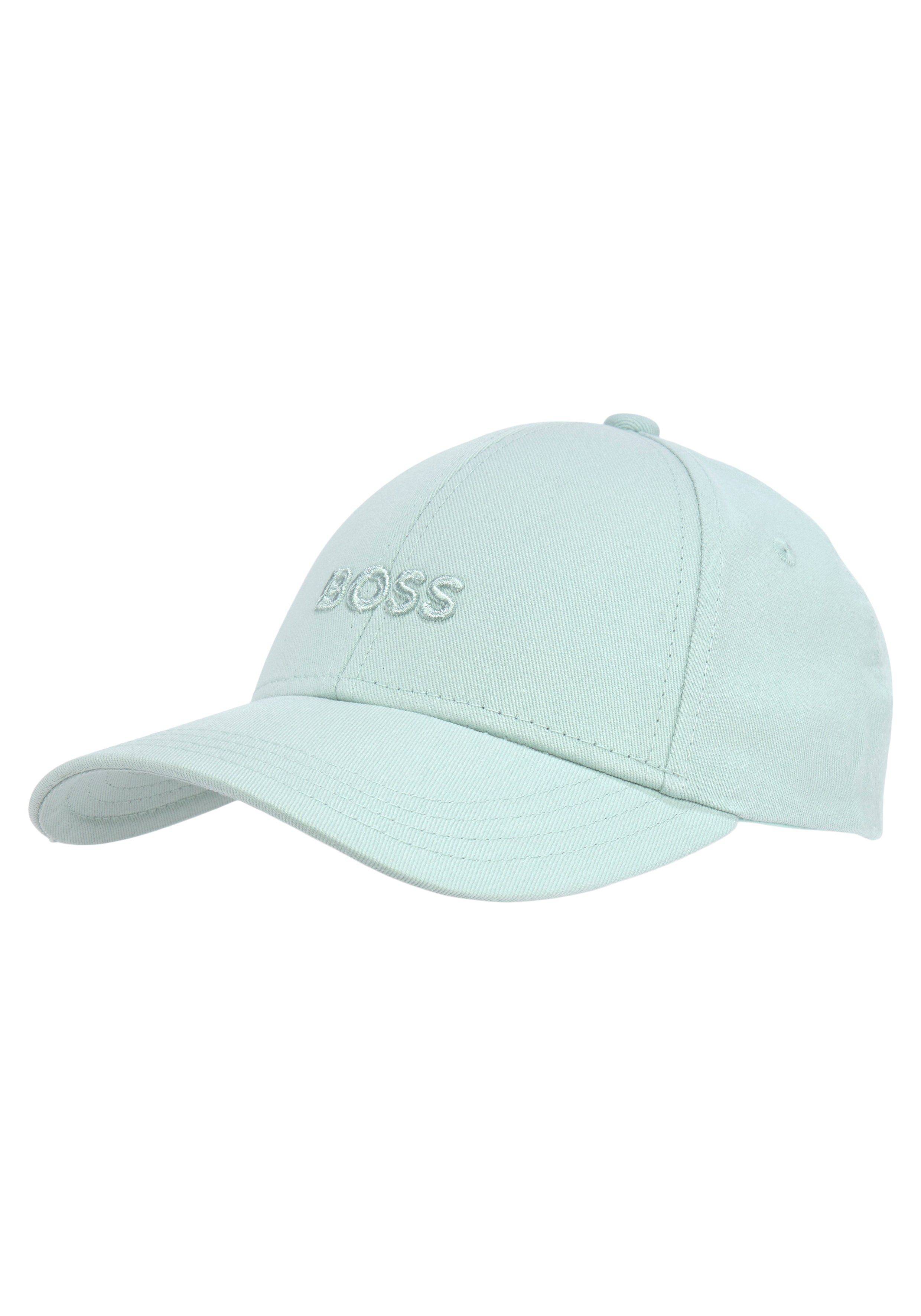 Open Schriftzug Baseball BOSS Ari aufgesticktem Green357 mit Cap BOSS