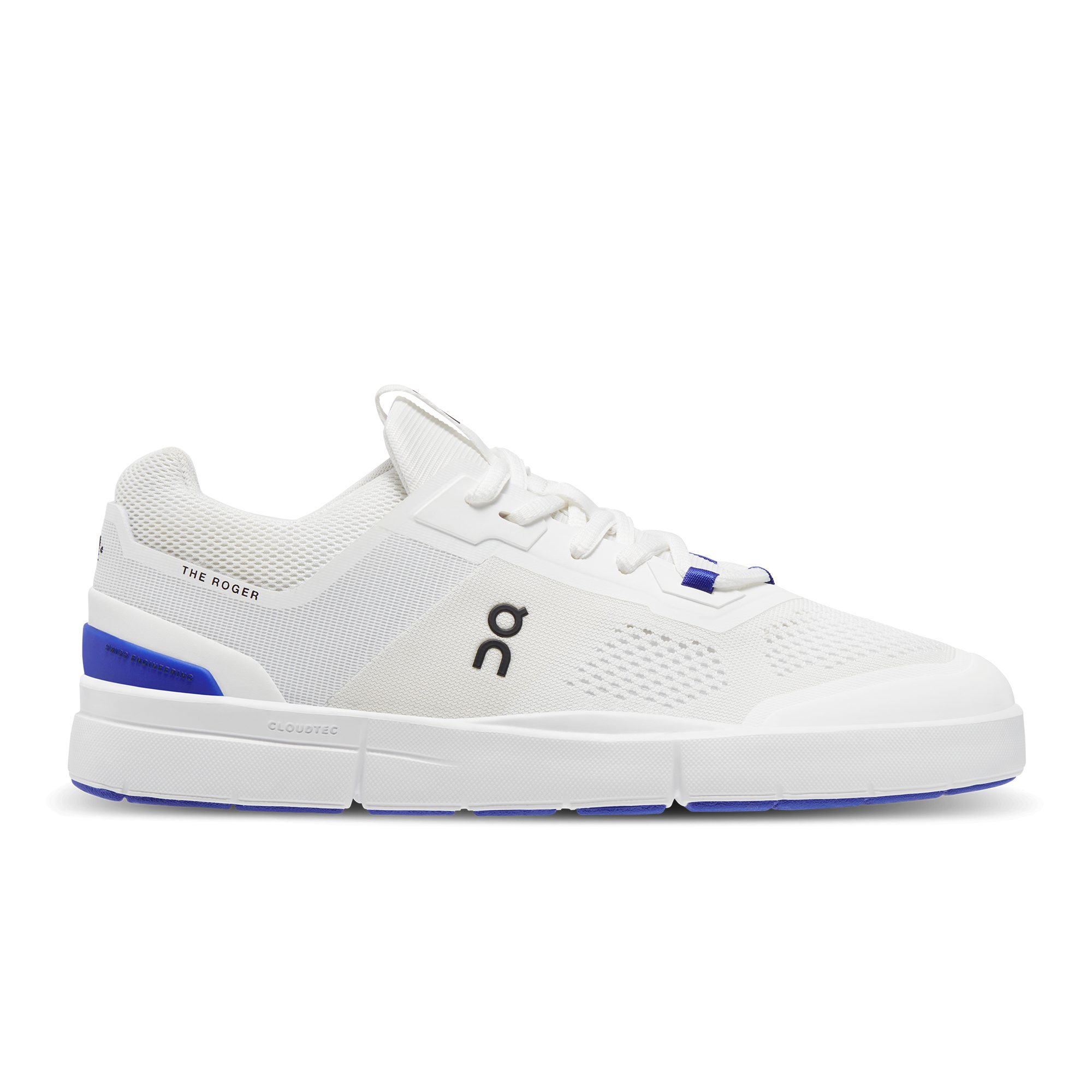 ON RUNNING THE ROGER Spin UNDYED-WHITE, INDIGO Sneaker