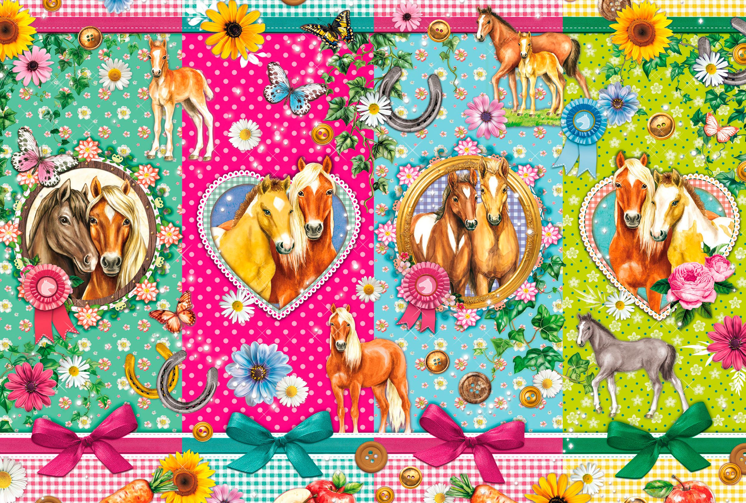 Schmidt Spiele Puzzle Alles fürs Pferdeglück, 200 Puzzleteile, Made in Euro günstig online kaufen