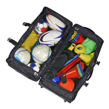 Sport-Thieme Sporttasche Taschentrolley Equipment, Dank Rundum-Reißverschluss in 2 Fächer geteilt