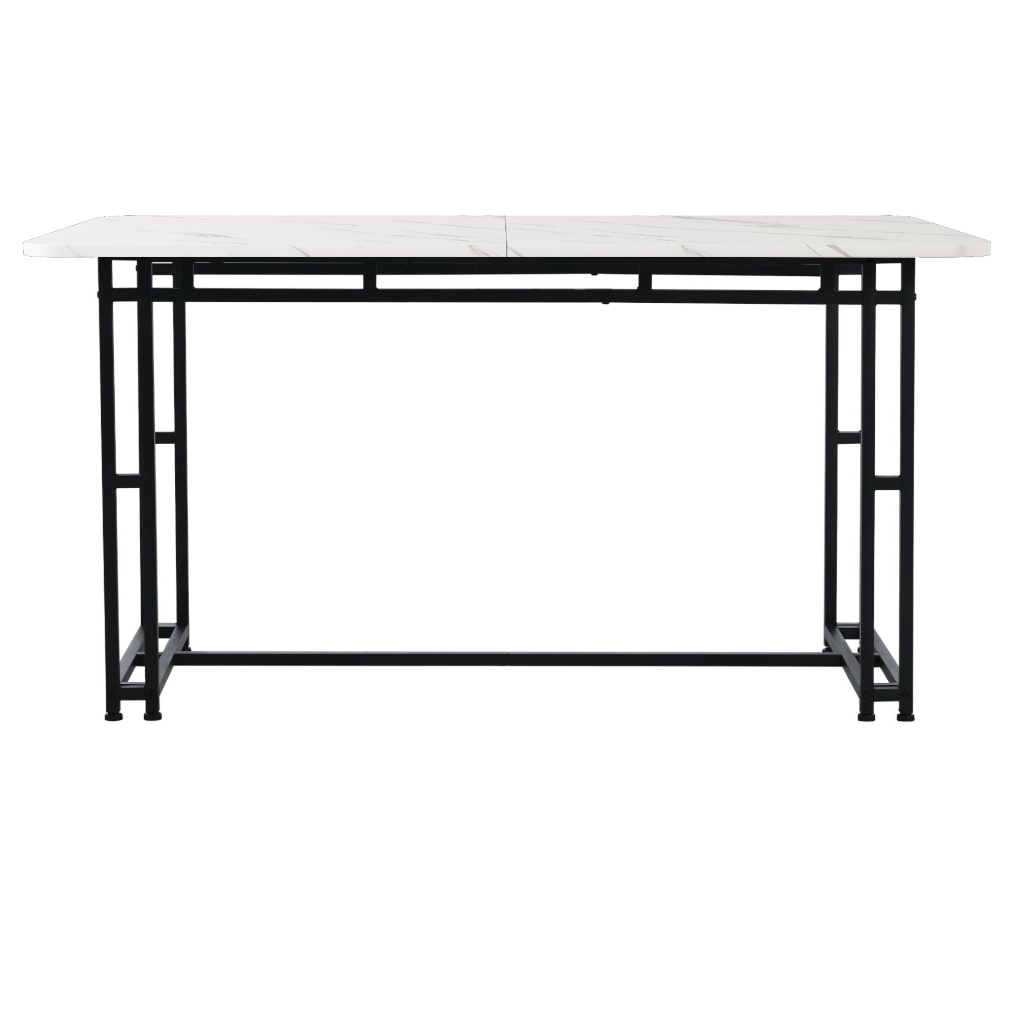 Essgruppe, (120x70 cm Küchentisch mit 4x Polsterstühlen), mit Verstellbare Stuhlbeine, Samt Esszimmerstuhl, Metallbeinen