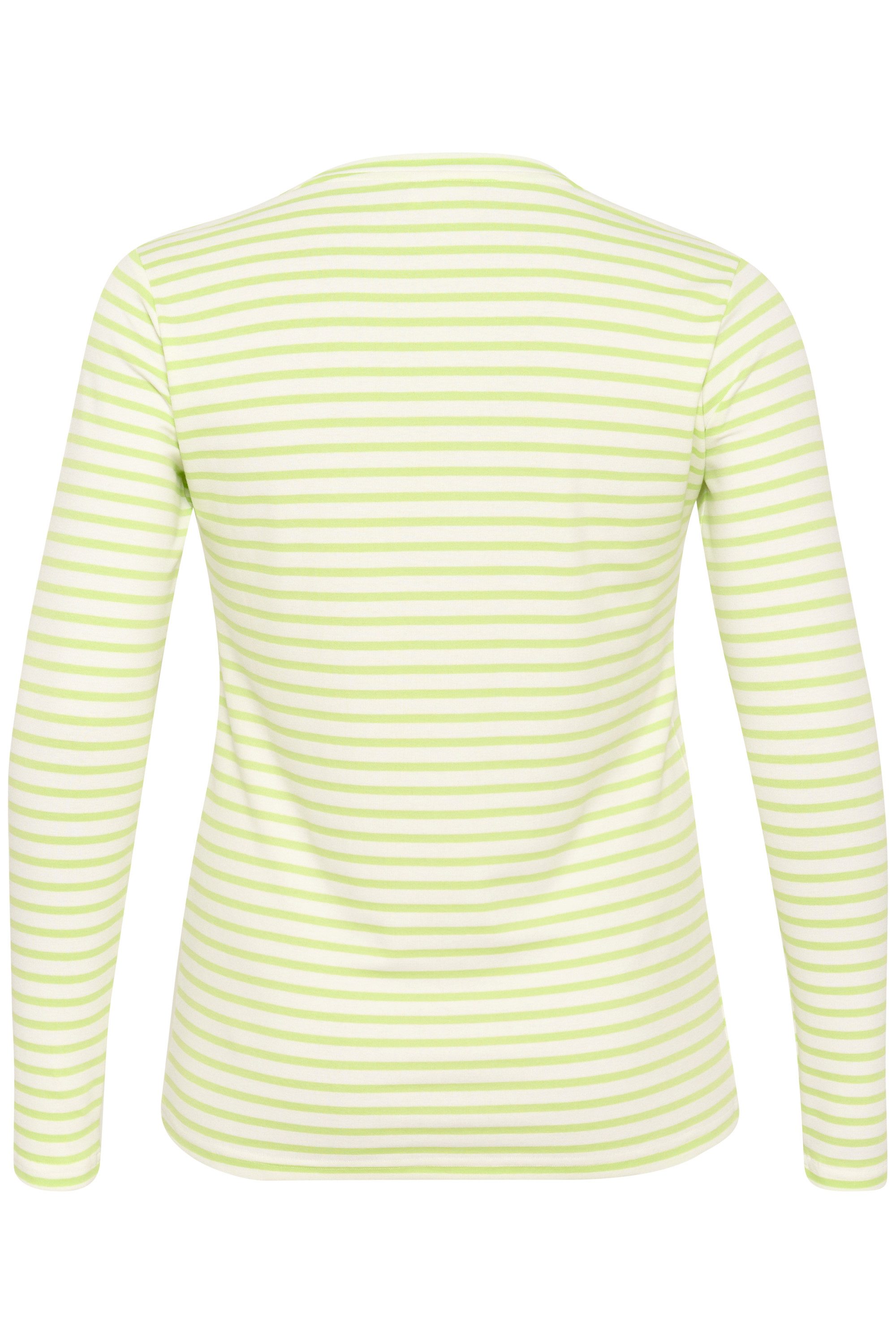 KAFFE Curve Langarmbluse Langarm-Shirt KClia Große günstig online kaufen