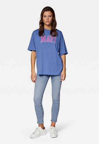 Mavi T-Shirt MAVI PRINTED TEE Oversize T-Shirt Mit Mavi Print