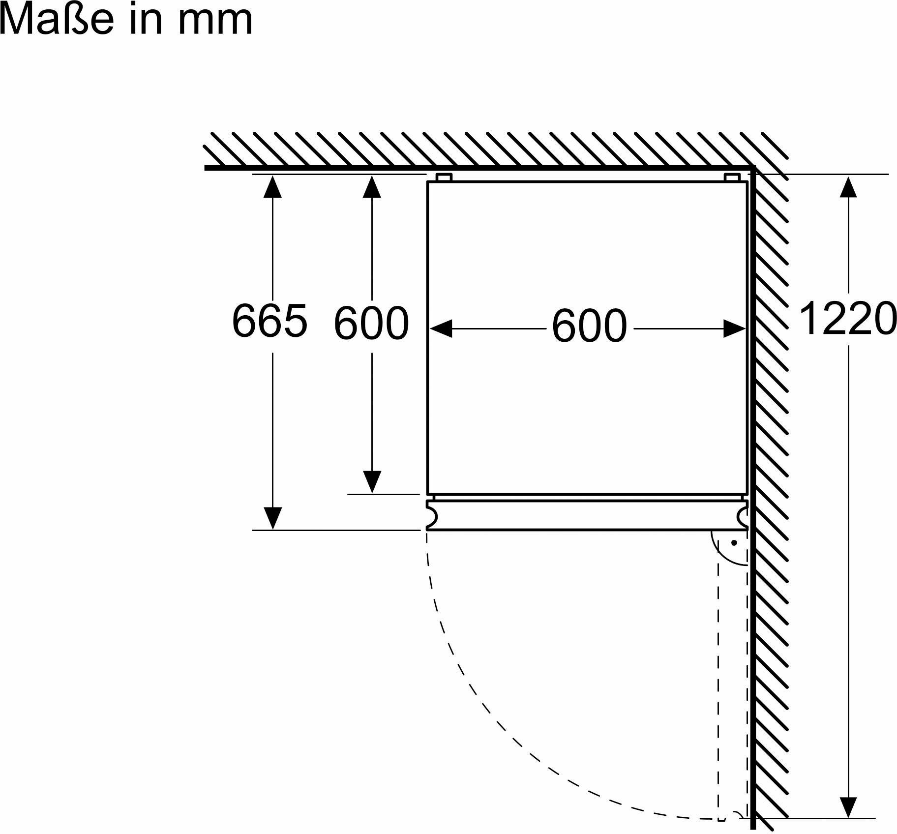 BOSCH Kühl-/Gefrierkombination KGN392WCF, 203 cm weiß 60 breit cm hoch