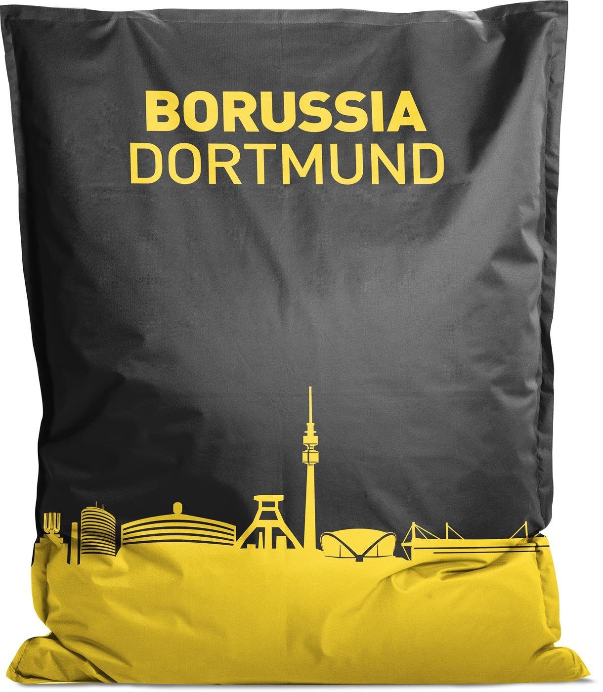 Borussia Dortmund), Magma (1 waschbar Bezug Sitzsack Sitzsack Heimtex St., BVB BigBag VIP