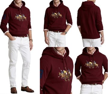 Ralph Lauren Sweatshirt POLO RALPH LAUREN Triple Pony Hoodie Sweater Sweatshirt Jumper Hood Bi