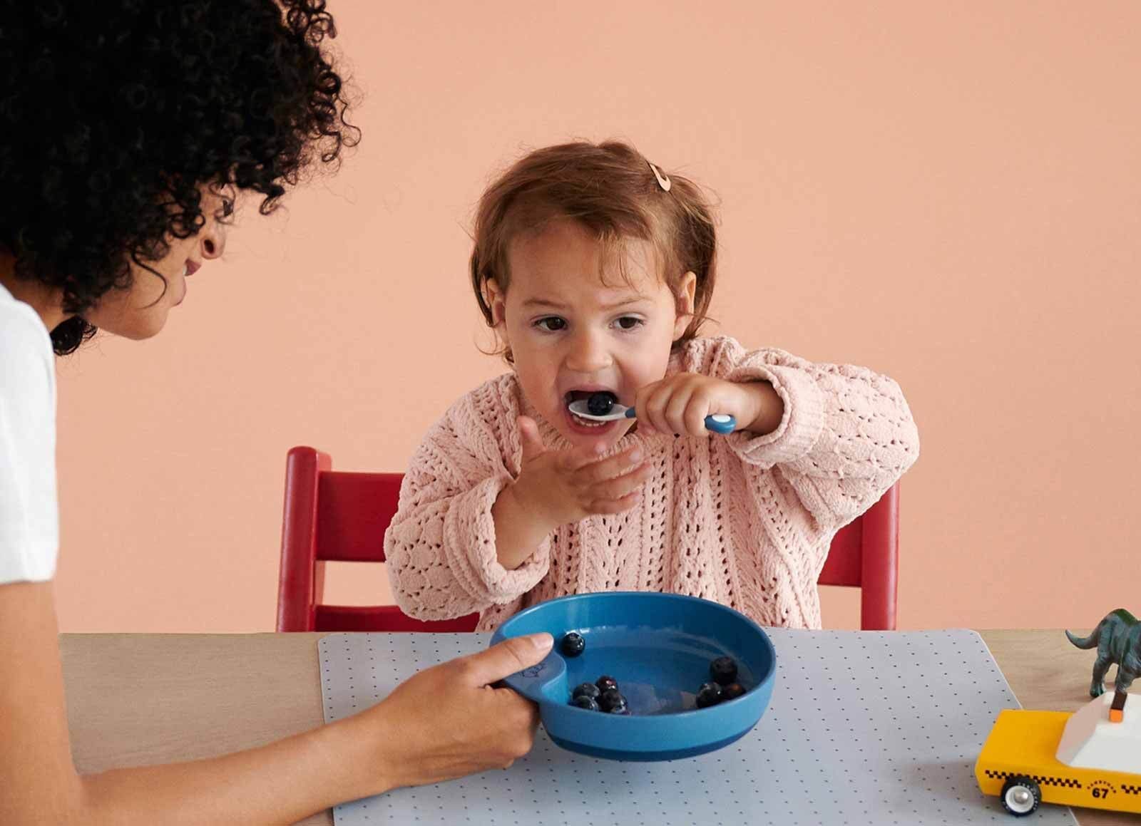Mepal Kinderbesteck Mio Lernlöffel 2er Set (2-tlg), Kunststoff, Spülmaschinengeeignet