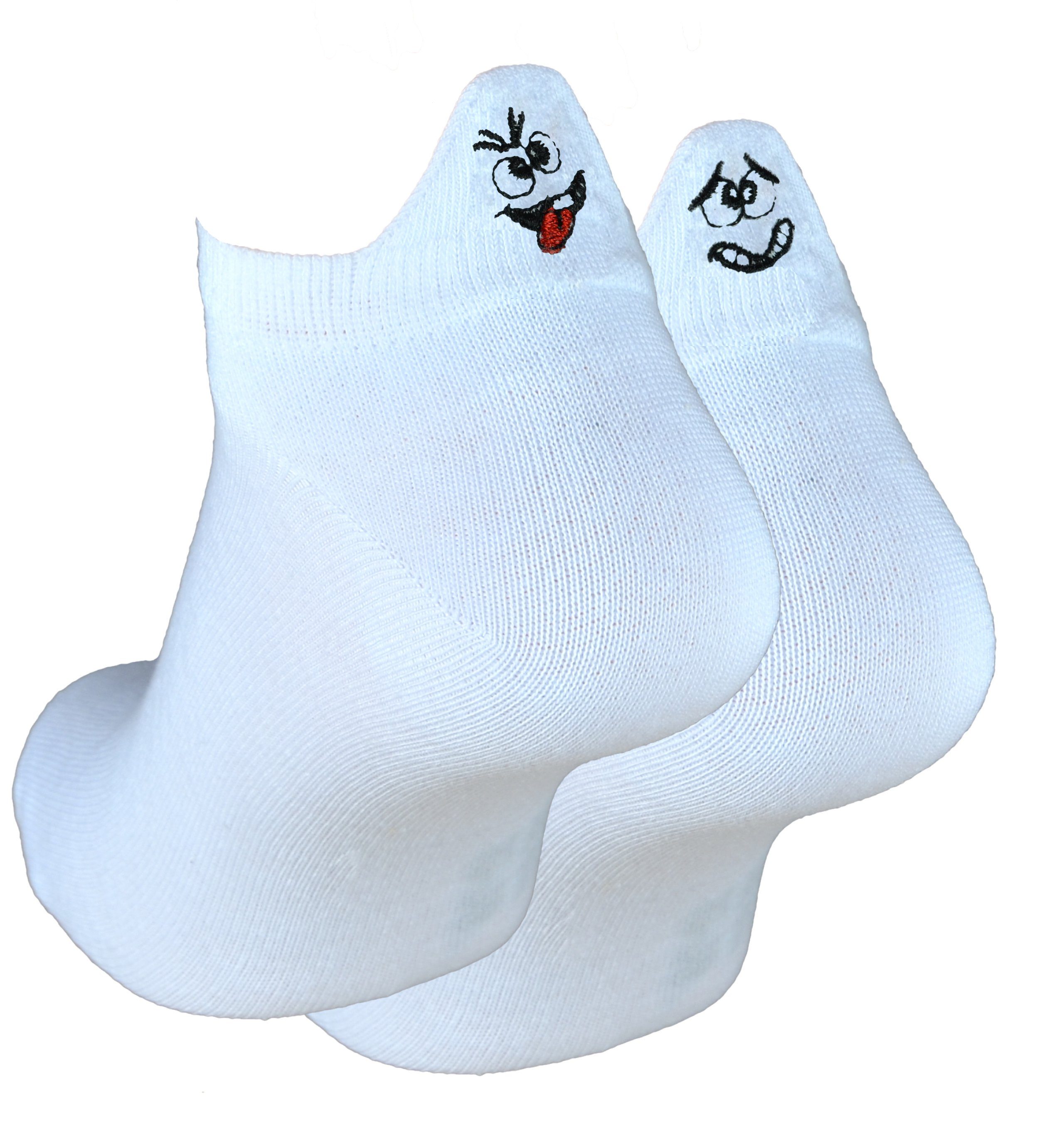 Cocain underwear Sneakersocken Lustige Sneaker Socke Damen Fun Sneakers Gute Laune Söckchen Baumwolle (8-Paar) klimaregulierend