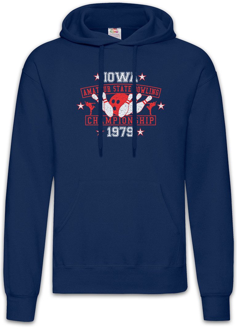 Hoodie Iowa Amateur State Bowling Herren Hoodie Zwei Trottel auf der