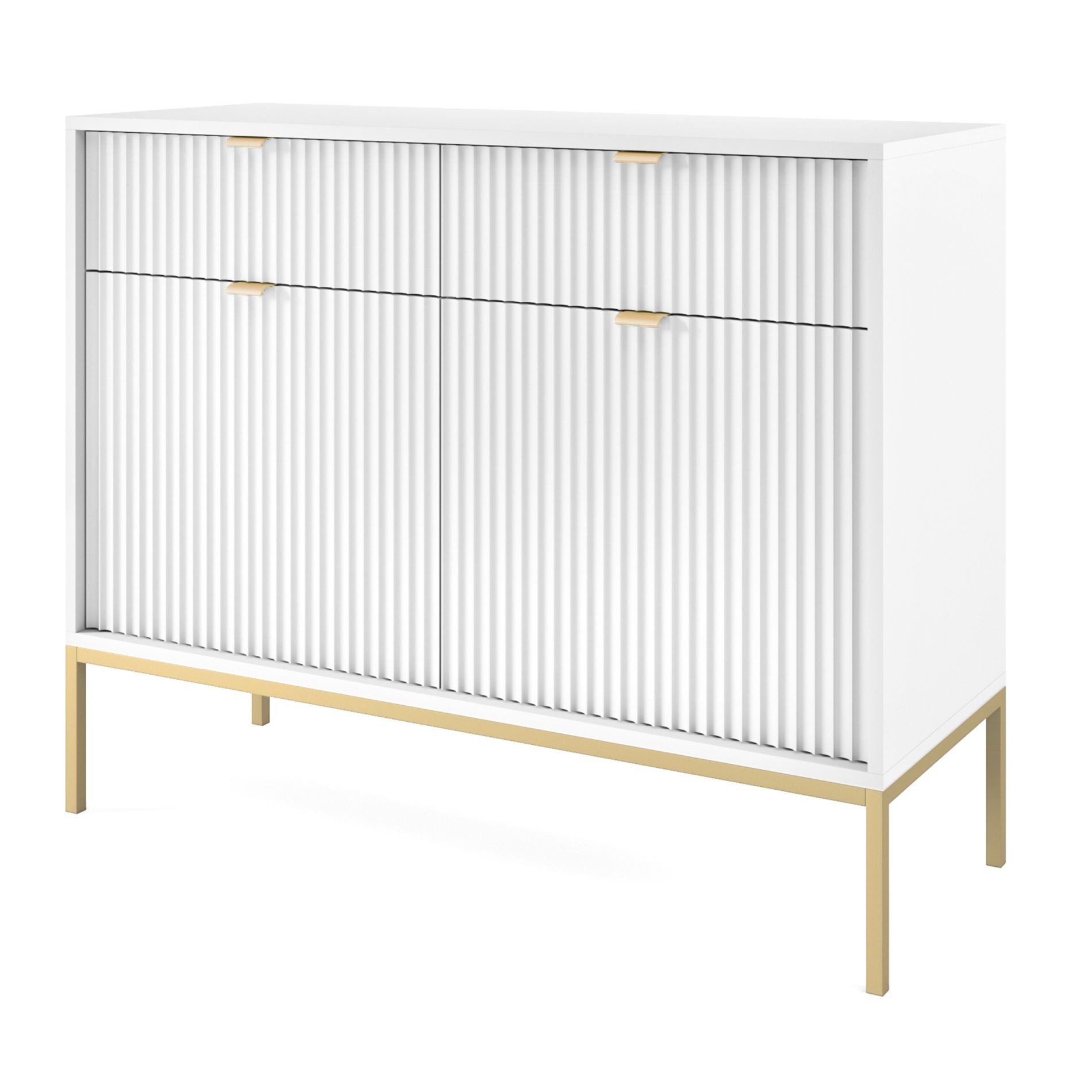 Selsey Sideboard VELLORE, 2-türig mit geriffelten günstig online kaufen