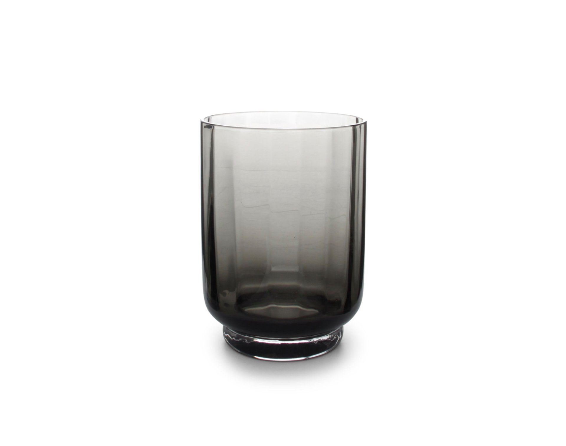 Asphald Glas 4x Dessertgläser Grey 410cc Trinkgläser Wassergläser Wasserglas