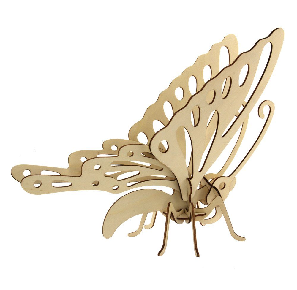 SOL-EXPERT group Modellbausatz 3D Holz Puzzle Schmetterling