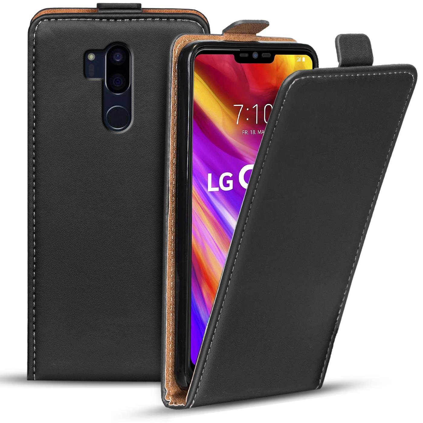 CoolGadget Handyhülle Flip Case Handyhülle für LG G7 6,1 Zoll, Hülle Klapphülle Schutzhülle Flipstyle Cover Tasche