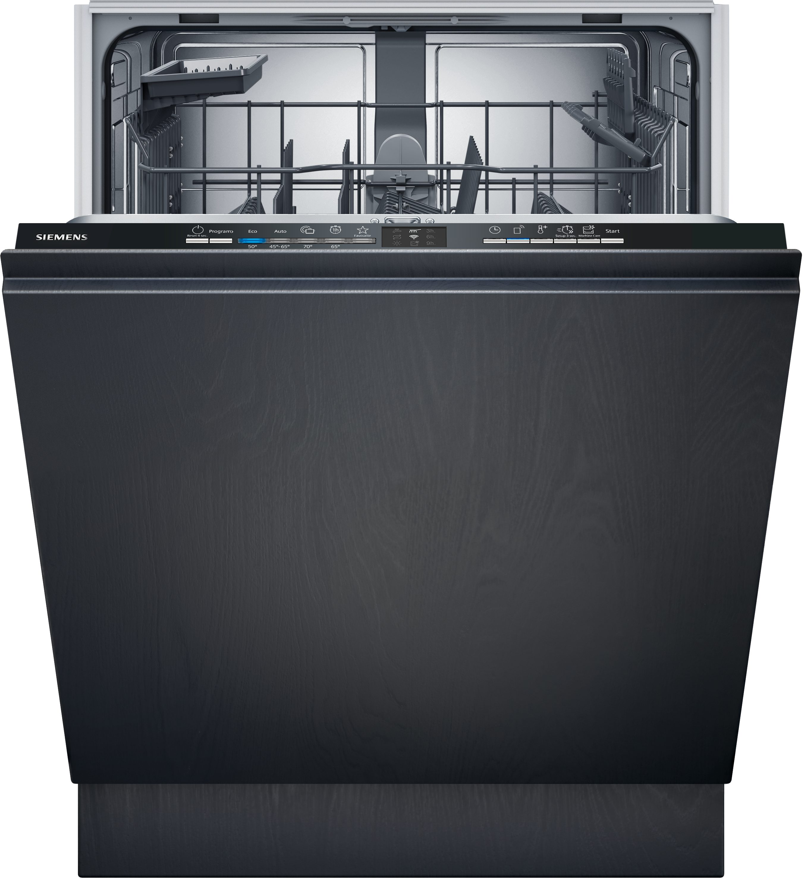 SIEMENS vollintegrierbarer Geschirrspüler iQ100 SN61HX01TE, 13 Maßgedecke