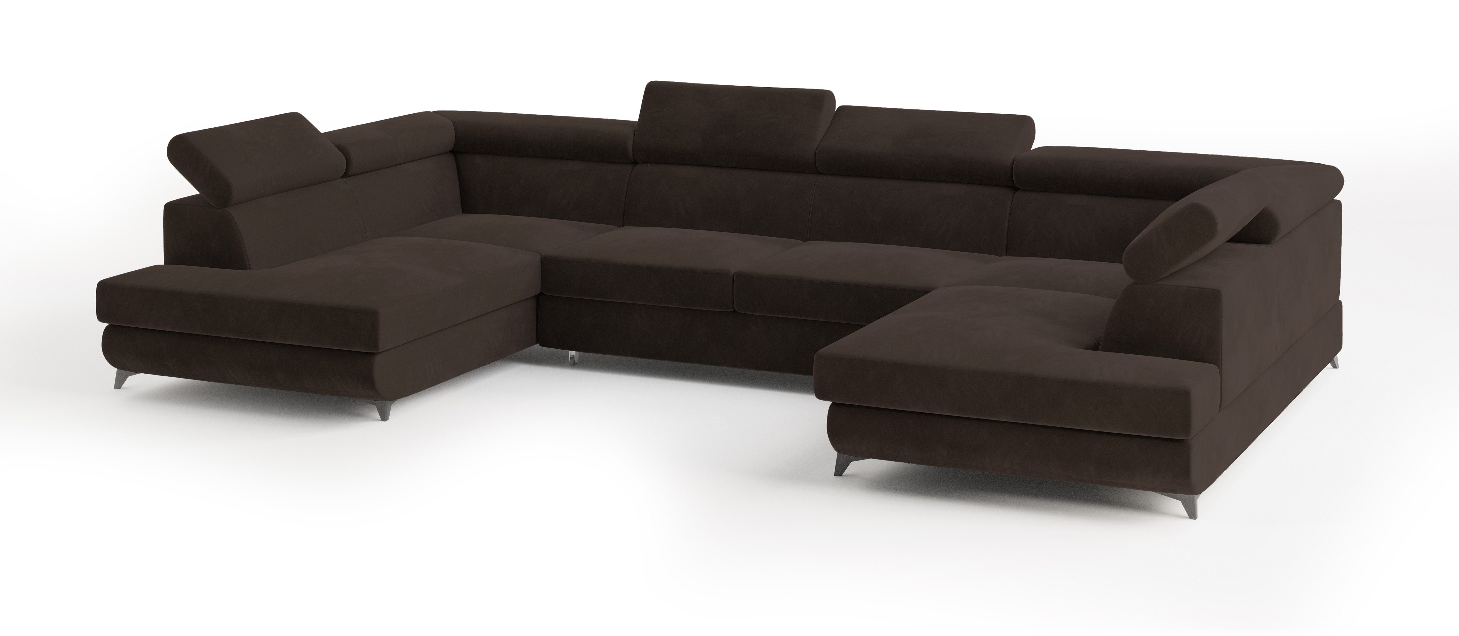 Masseno Ecksofa VINTESSA mit Schlaffunktion U-Form, günstig online kaufen