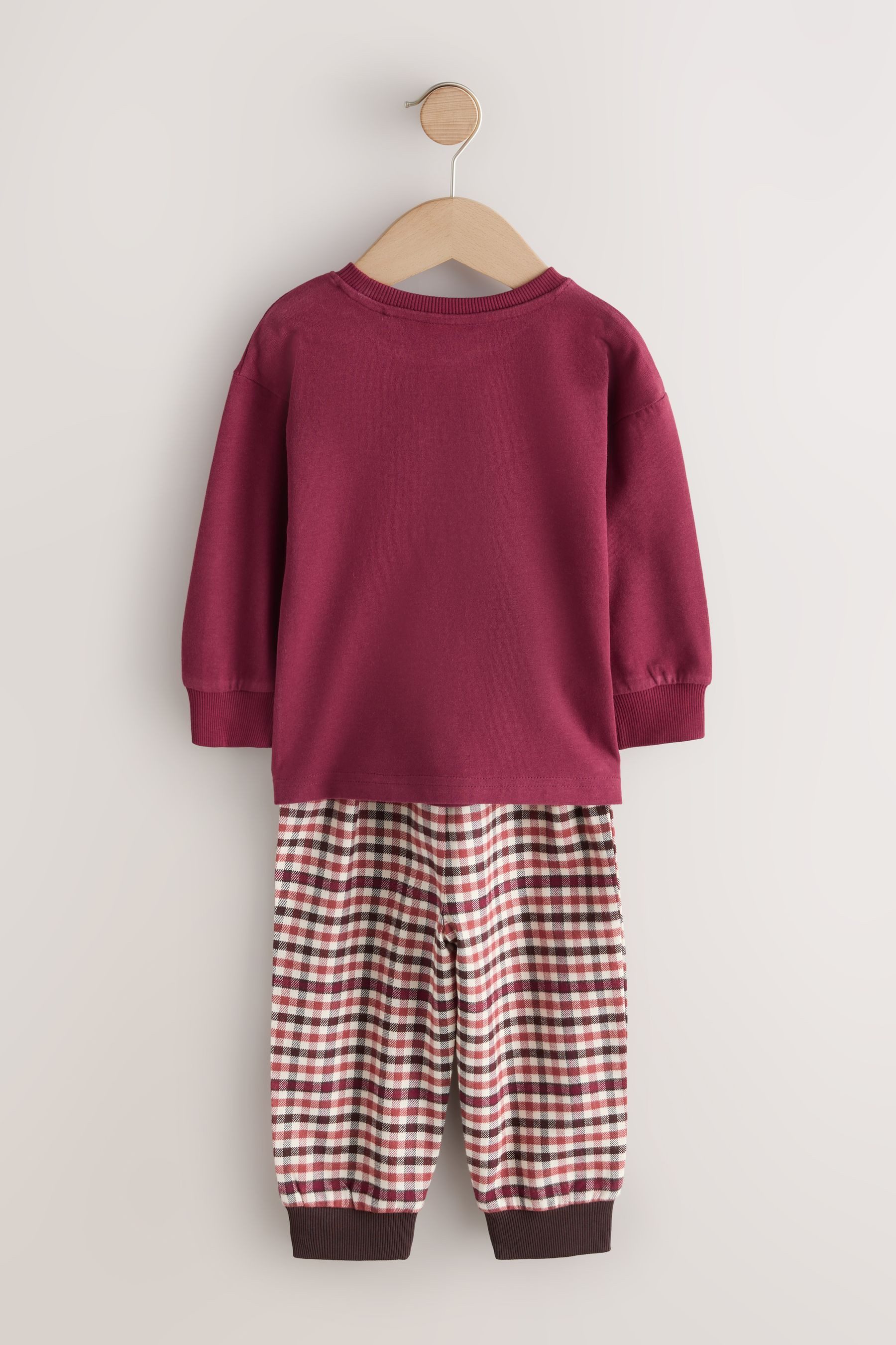 Next Pyjama Gewebte Schlafanzughose mit Karomuster, günstig online kaufen
