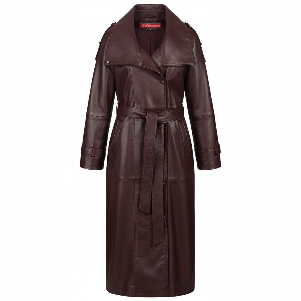 S&A Ledermoden Lederjacke Angel modische Designerkragen günstig online kaufen