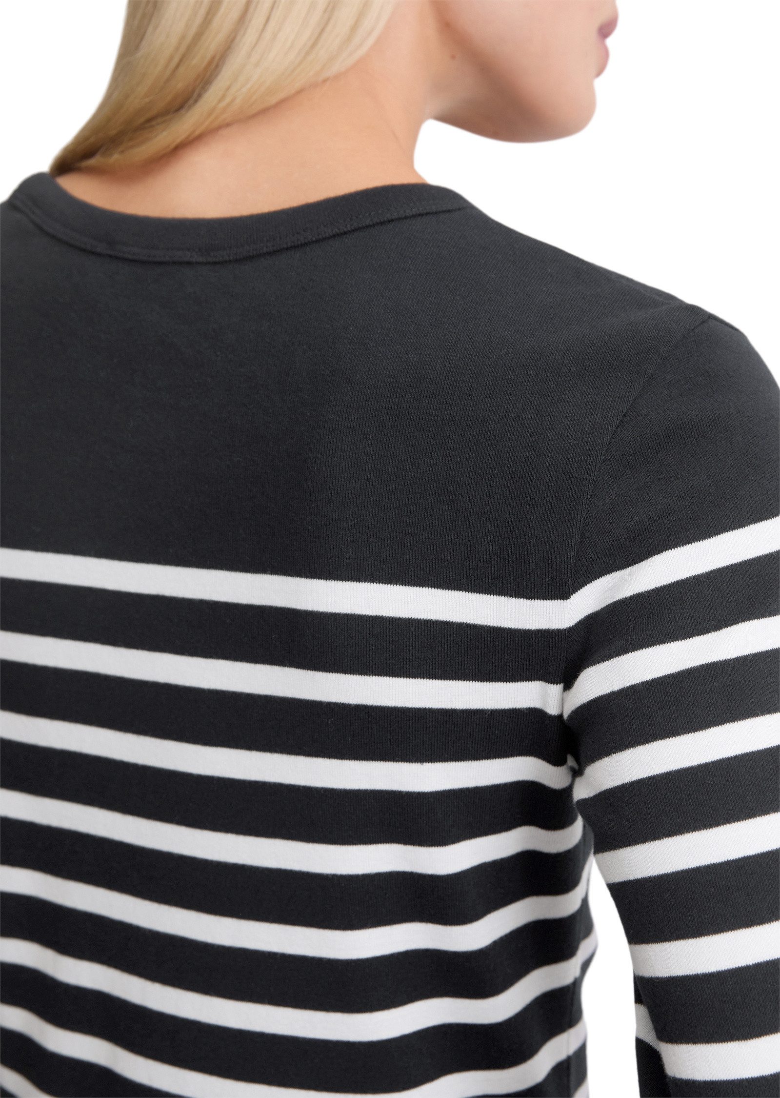 Marc O'Polo Langarmshirt aus reiner Bio-Baumwolle