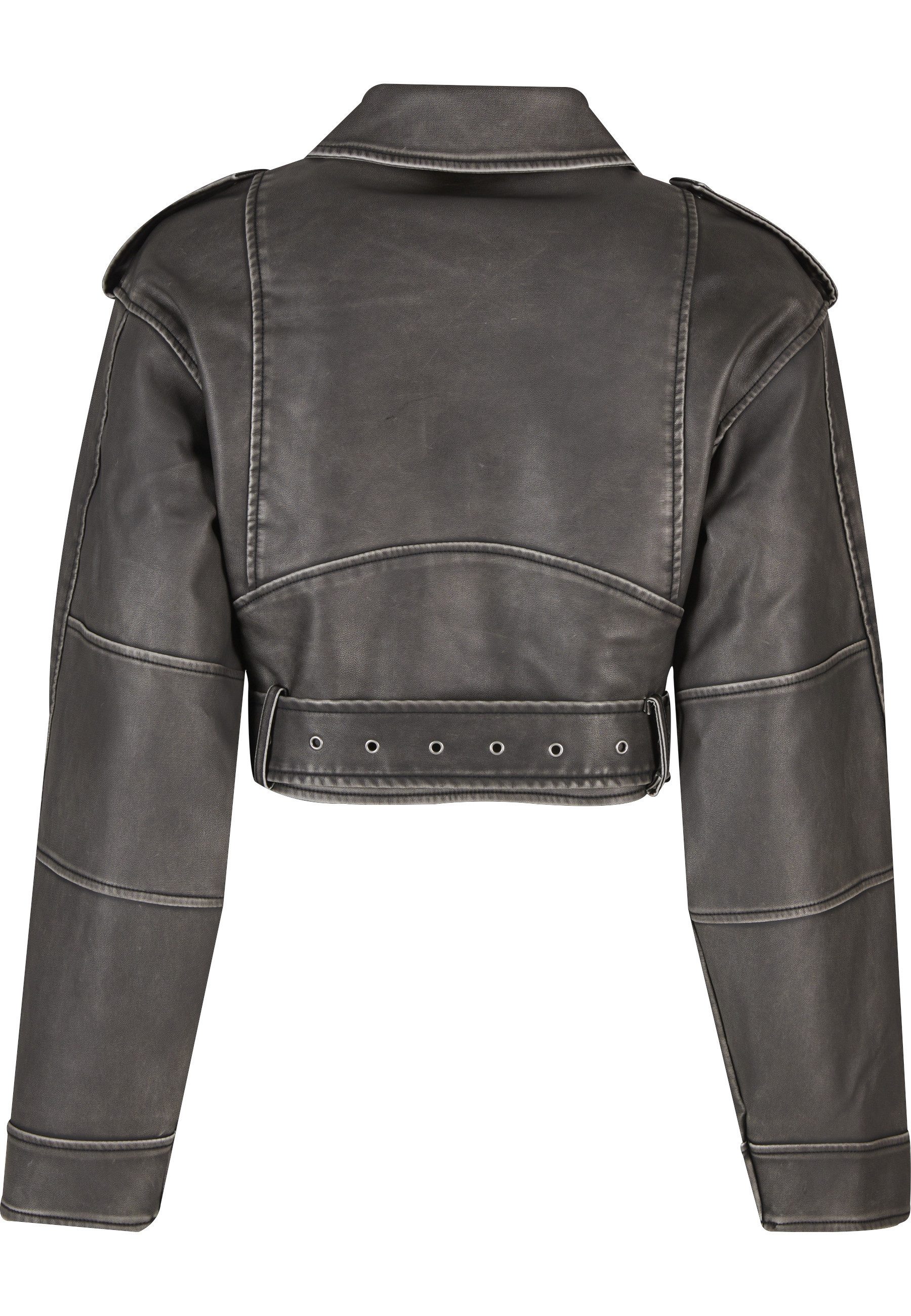 Karl Kani Winterjacke Karl Kani Karl Kani OG Short OS Pu Biker Jacket (1-St)
