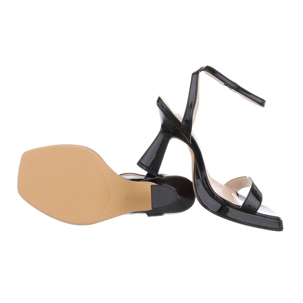 Ital-Design Damen Abendschuhe Party & Clubwear Sandalette Blockabsatz Sanda günstig online kaufen