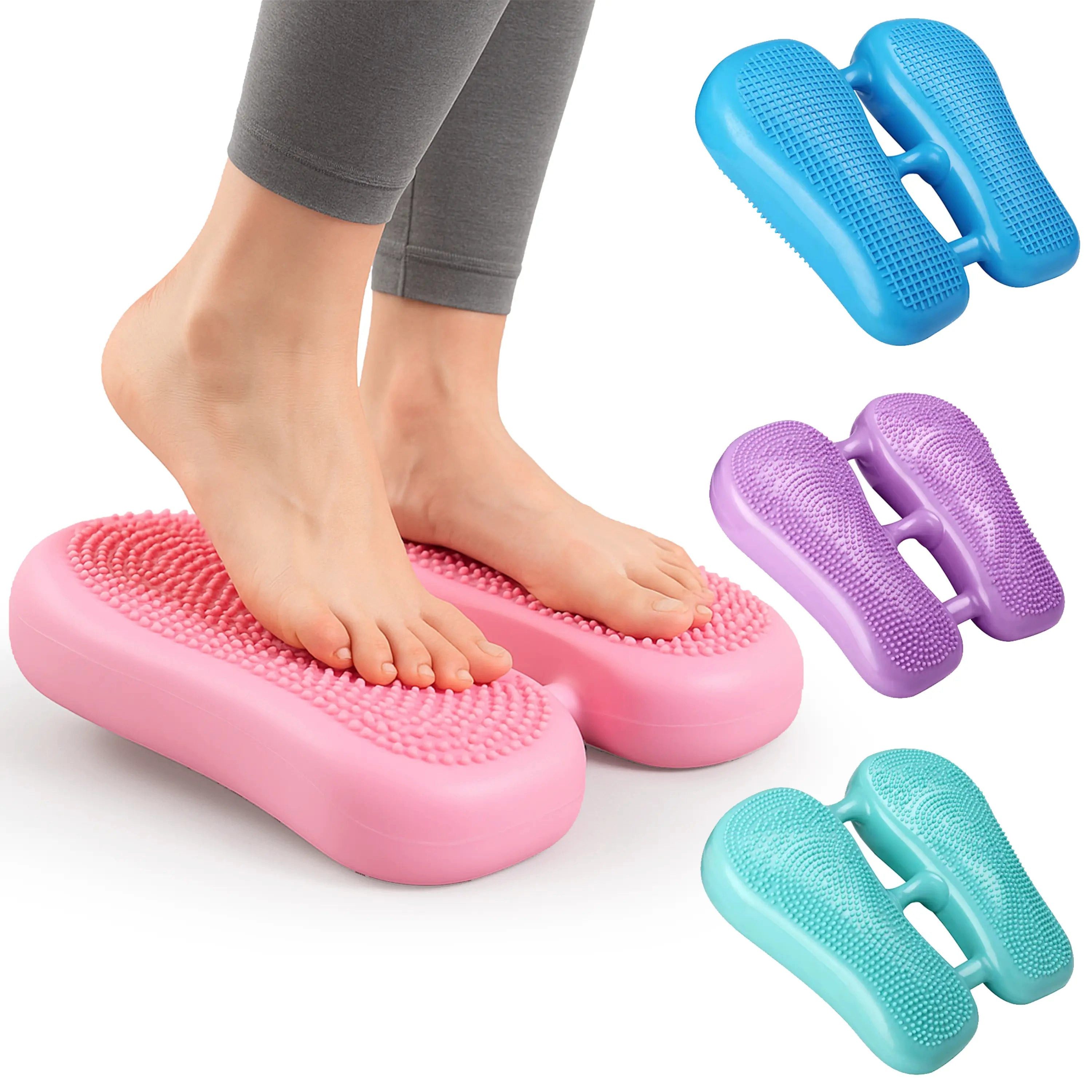Balanceboard Balancetrainer mit Noppen, Ganzkörpertraining, Stabilität & Fußmassage
