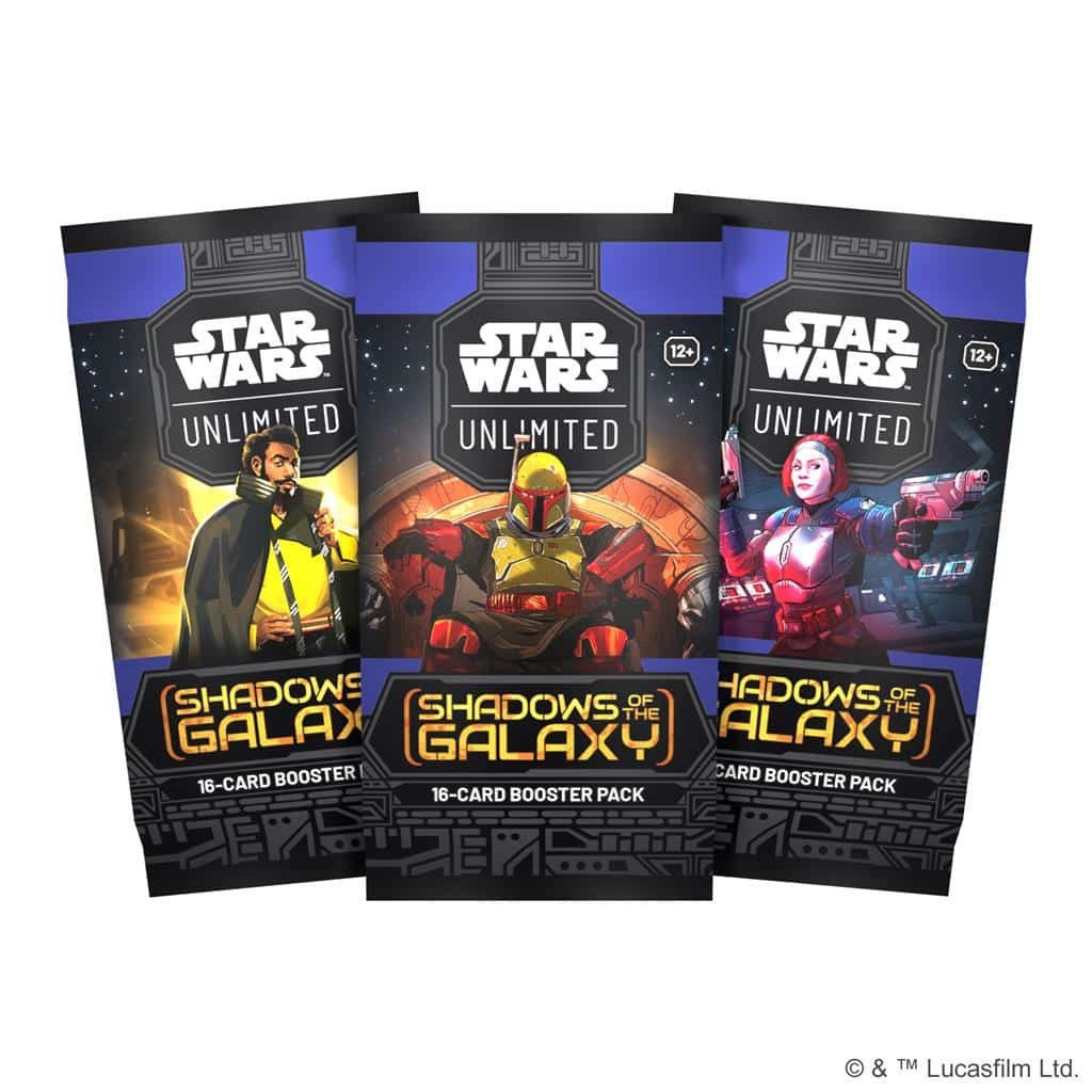 Fantasy Flight Games Sammelkarte Star Wars: Unlimited - Shadows of the Galaxy Booster - EN