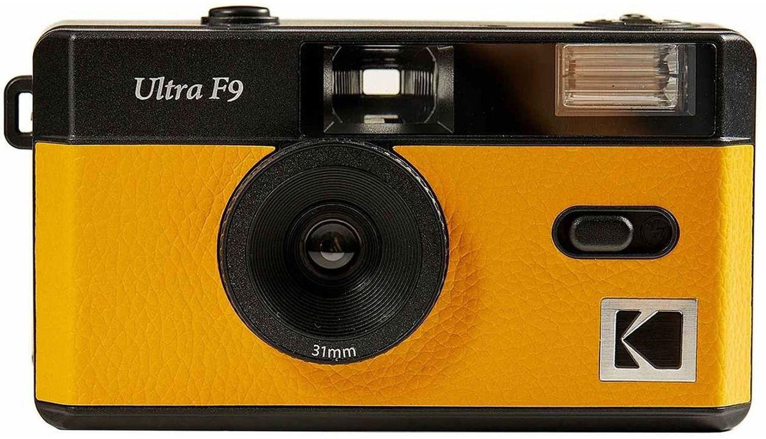 Kodak Ultra F9 Kamera schwarz gelb Kompaktkamera