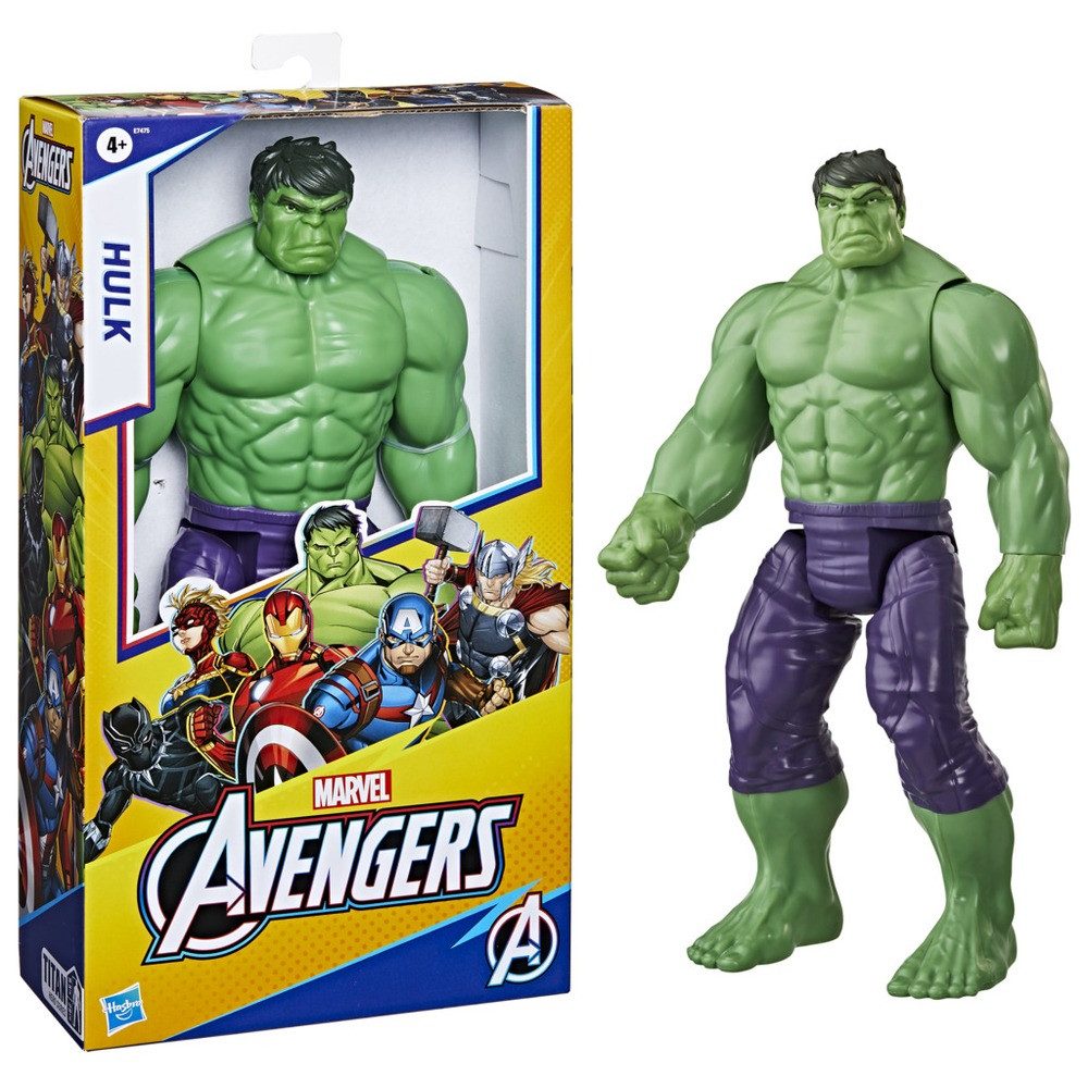 Hasbro Actionfigur Actionfigur Marvel The Avengers Titan Hero Serie Deluxe Hulk