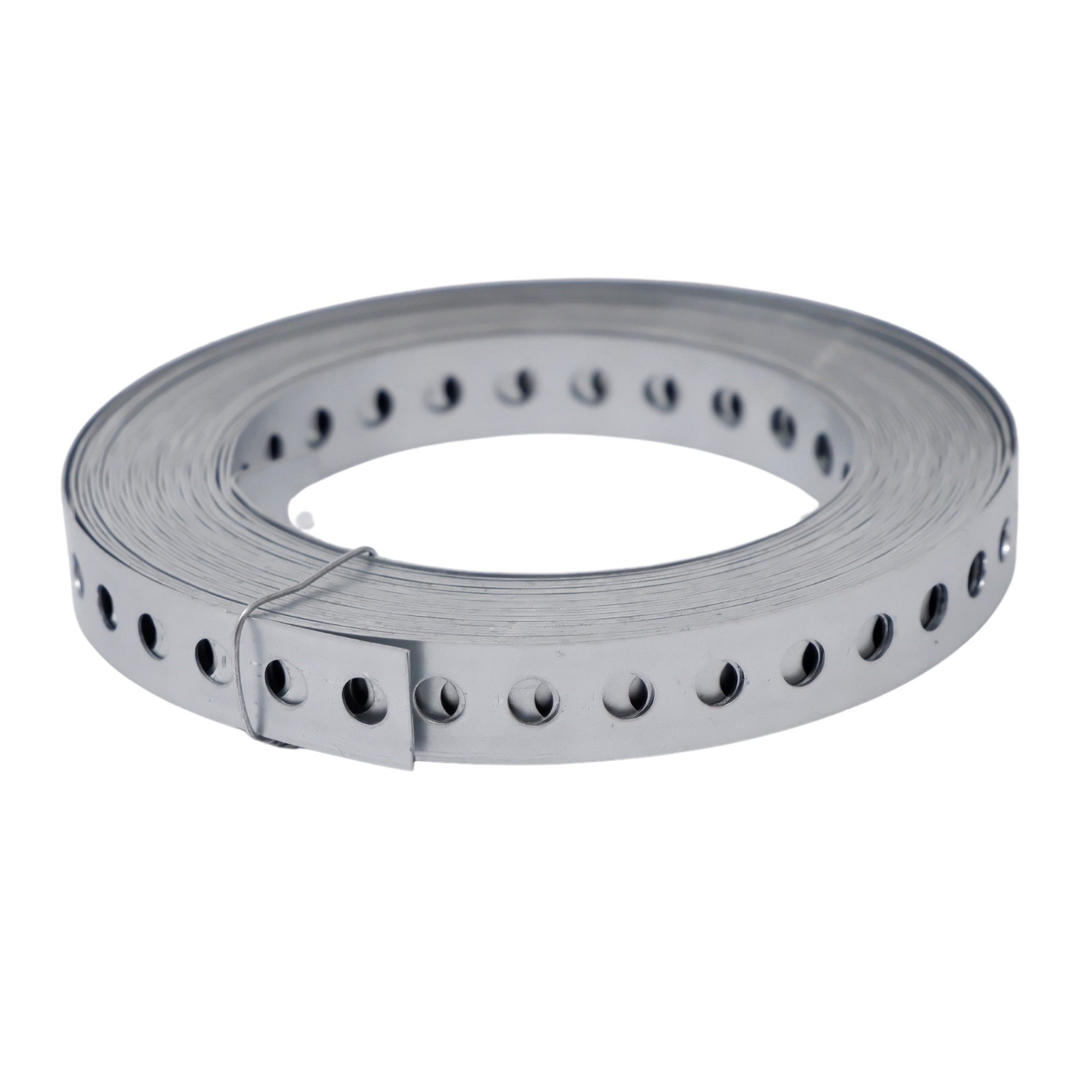 Lancelot® Montageband verzinkt 12mm x 10m (1 Rolle) & Fixpin 4,0 x 14 mm (200 Stück)