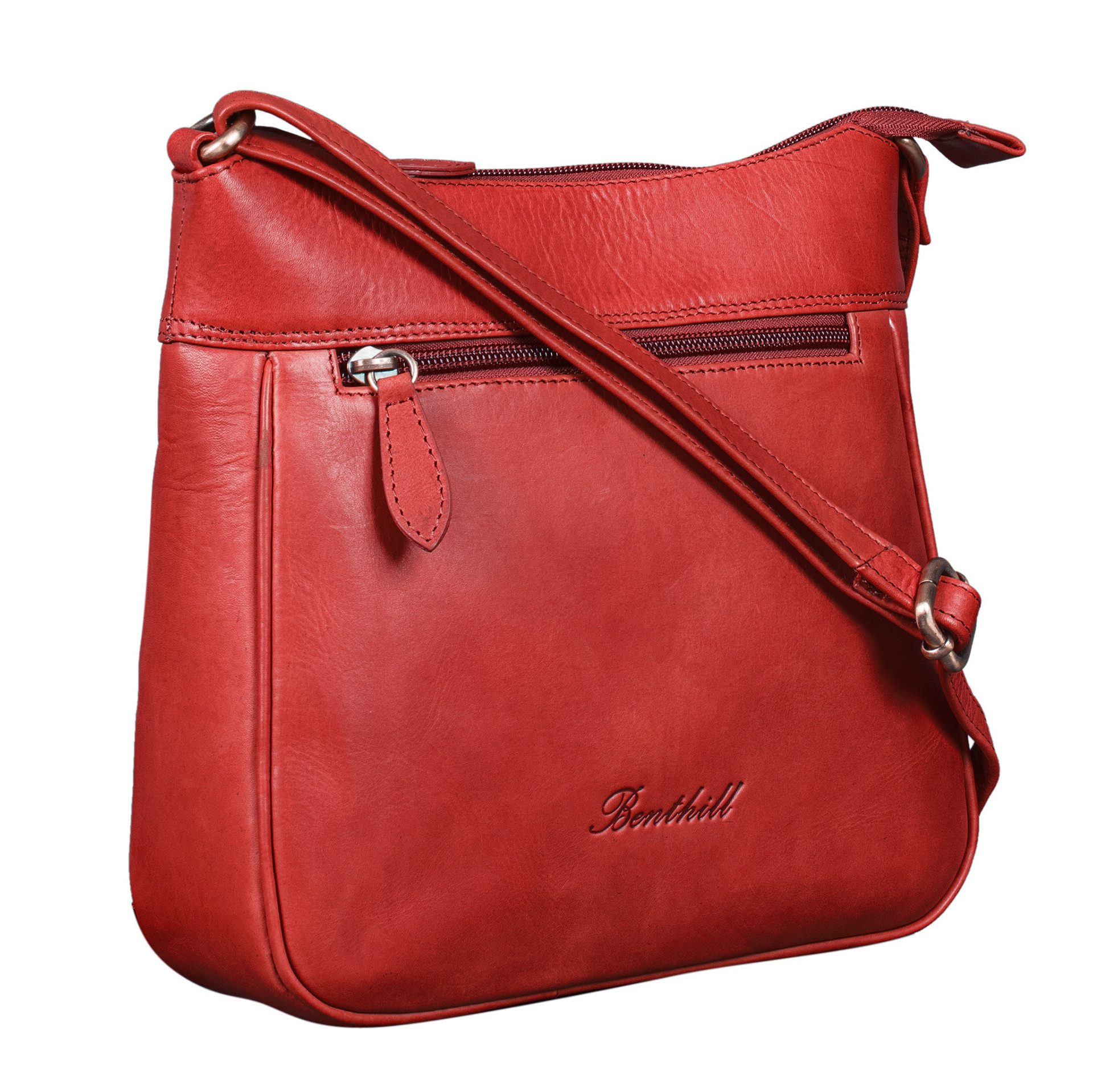 Umhängetasche Damen Echt Leder Umhängetasche Vintage Handtasche Schultertasche