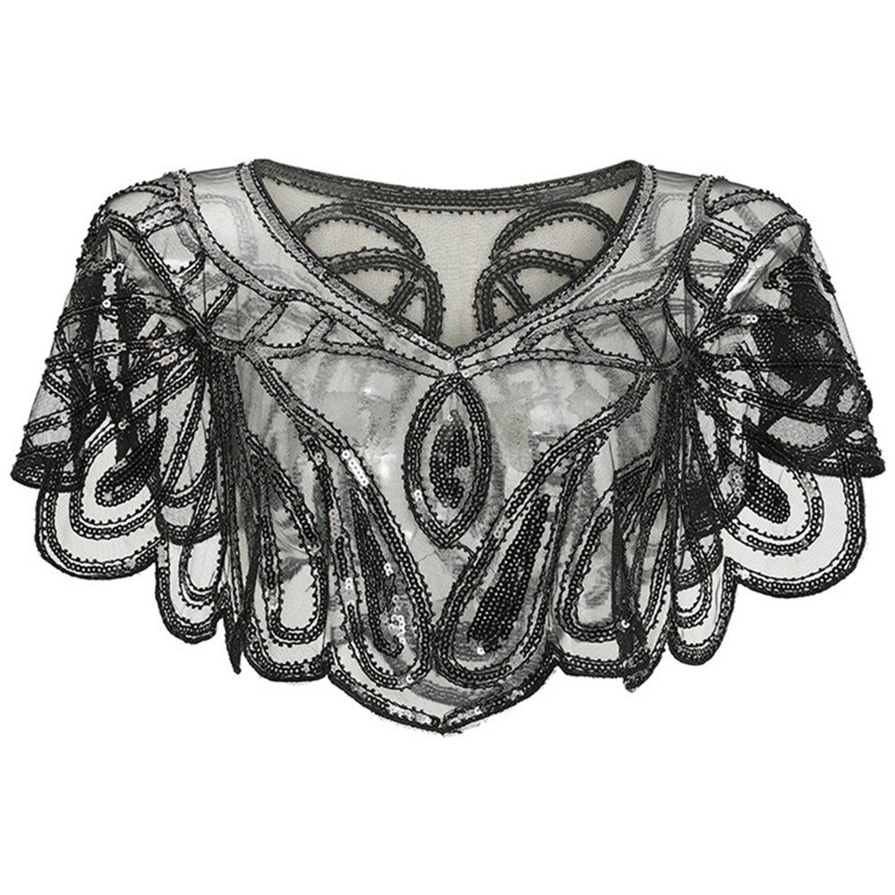 Schal Dekorative Gatsby-Party-Kostüm für Damen 1920s der 20er Frauen Stola Party, für 1920s Schal Vintage-Schal, (1-St), Jahre