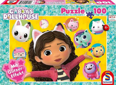 Schmidt Spiele Puzzle Gabby und ihre Freunde, 100 Teile, 100 Puzzleteile