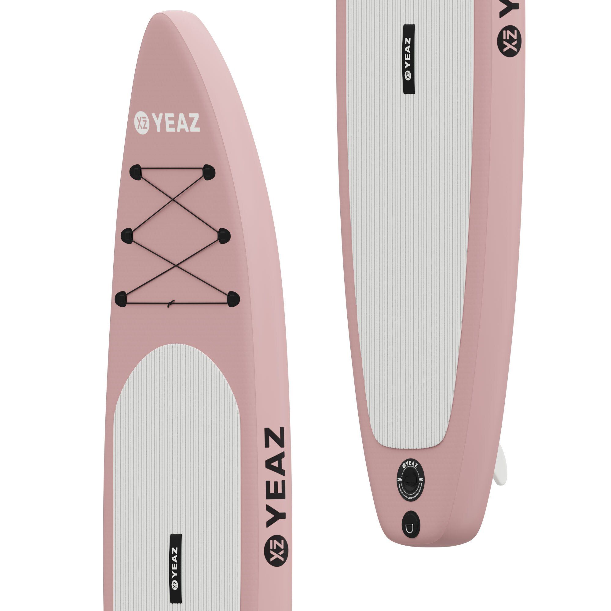 YEAZ Inflatable SUP-Board LIDO - EXOTRACE PRO - SET SUP Board und Kit, Inflatable SUP Board, (Set), inkl. Zubehör wie Paddel, Handpumpe und Rucksack