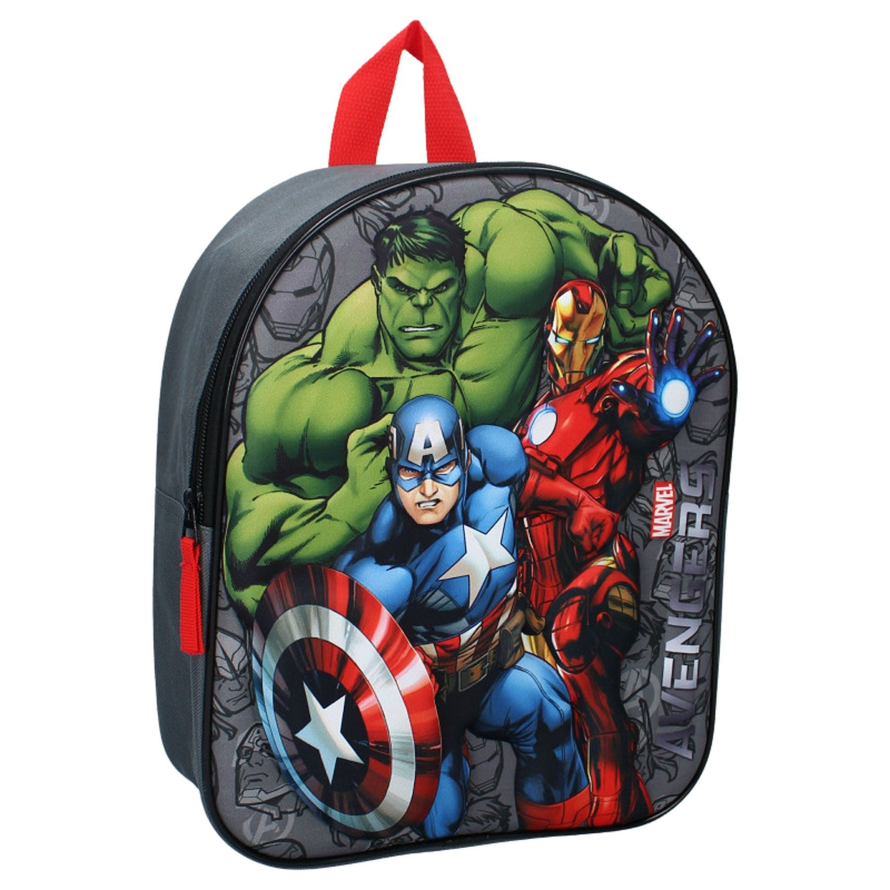 MARVEL Kinderrucksack Avengers 3D-Rucksack – Praktischer Begleiter für Schule & Freizeit