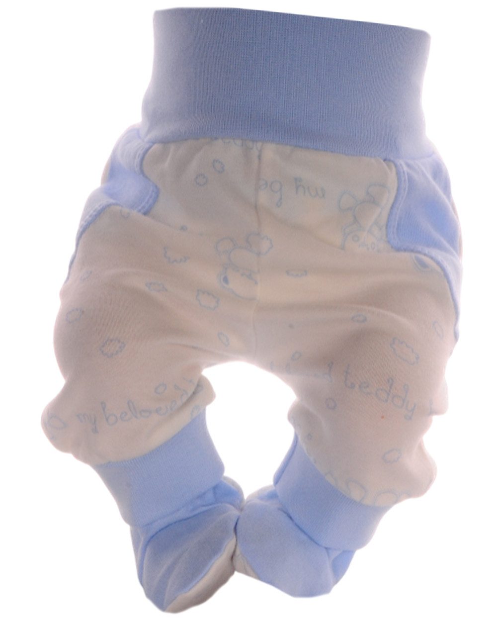 Schlupfhose Hose mit Füßchen für Baby und Kinder Erstlingshose Strampler