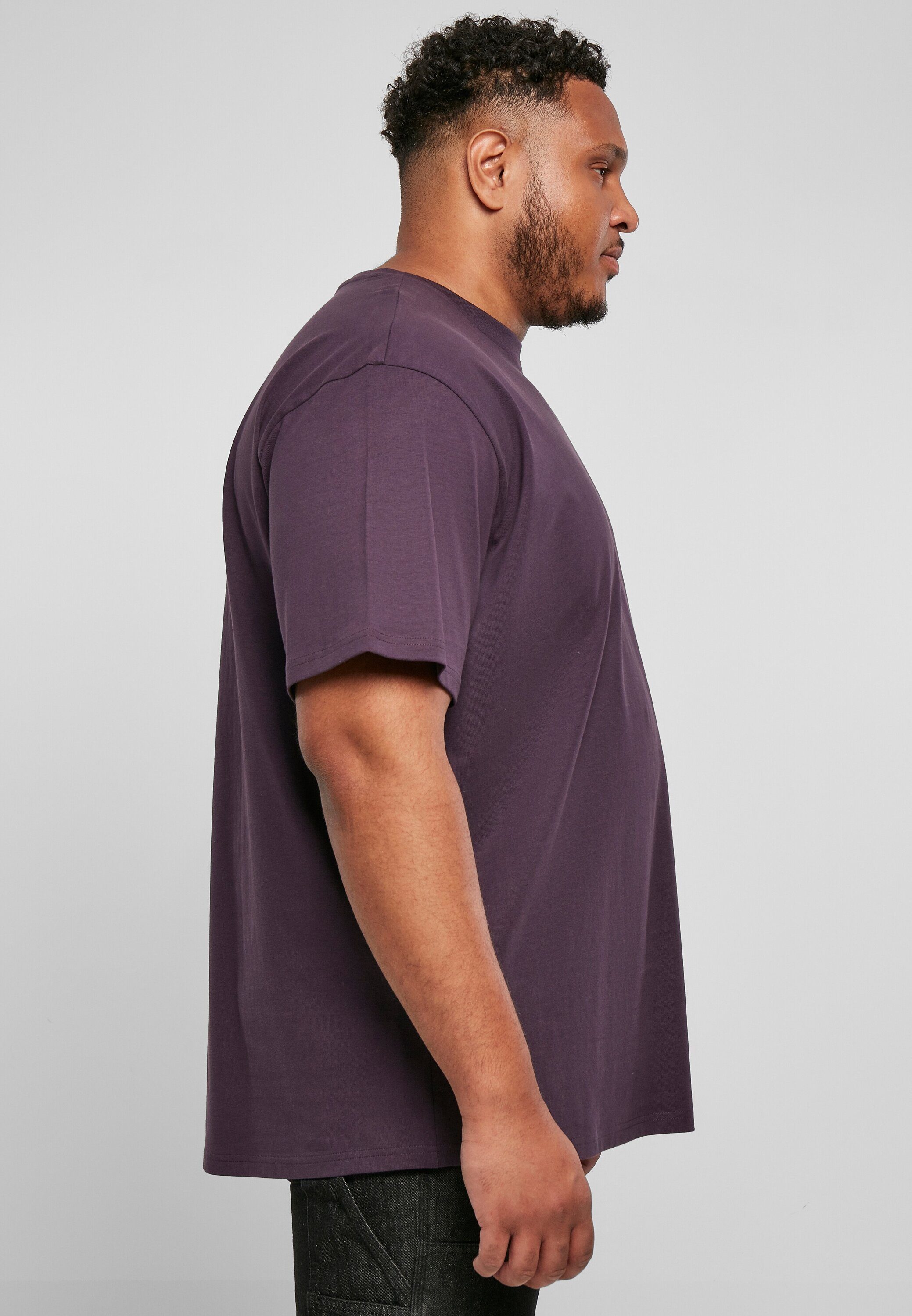 URBAN CLASSICS T-Shirt Herren Heavy Tee (1-tlg) purplenight Oversized