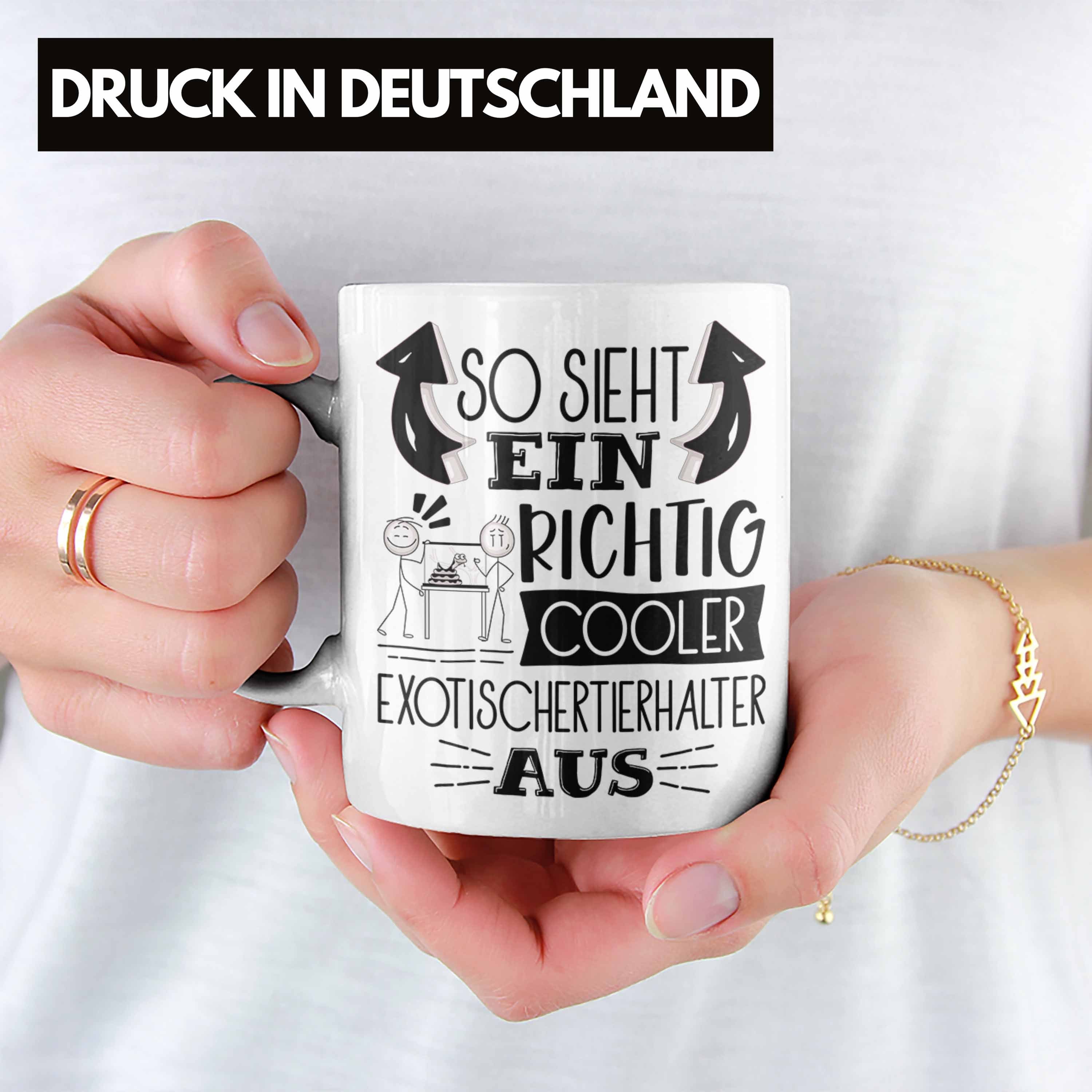 Trendation Tasse Exotische So Sieht Weiss Tierhalter Tierh Richtig Exotische Tasse Ein Cooler