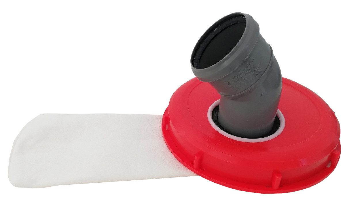 Voxtrade Regenwassertank DECKELFILTER SETs für IBC 1000L Container -verschiedene Varianten Maße, NYLON FILTER AUSWASCHBAR