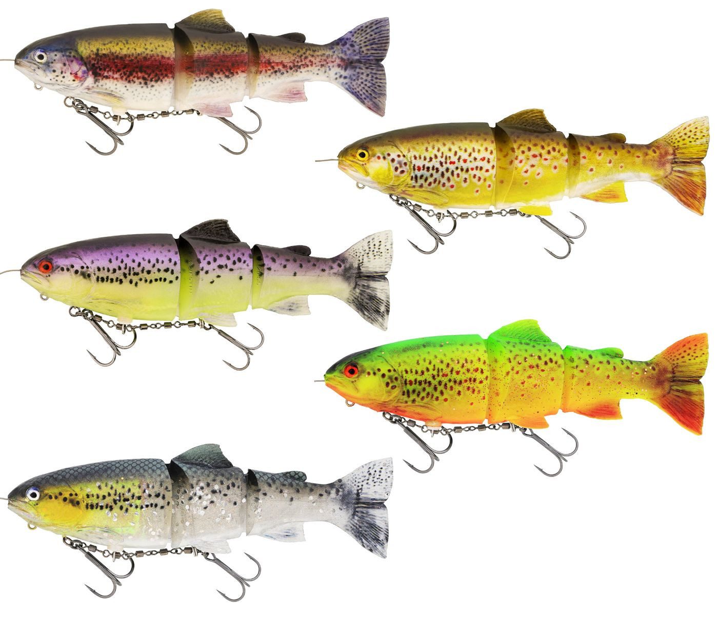 WESTIN Kunstköder TOMMY THE TROUT INLINE 40CM 800G REAL RAINBOW TROUT 1PC SLOW SI